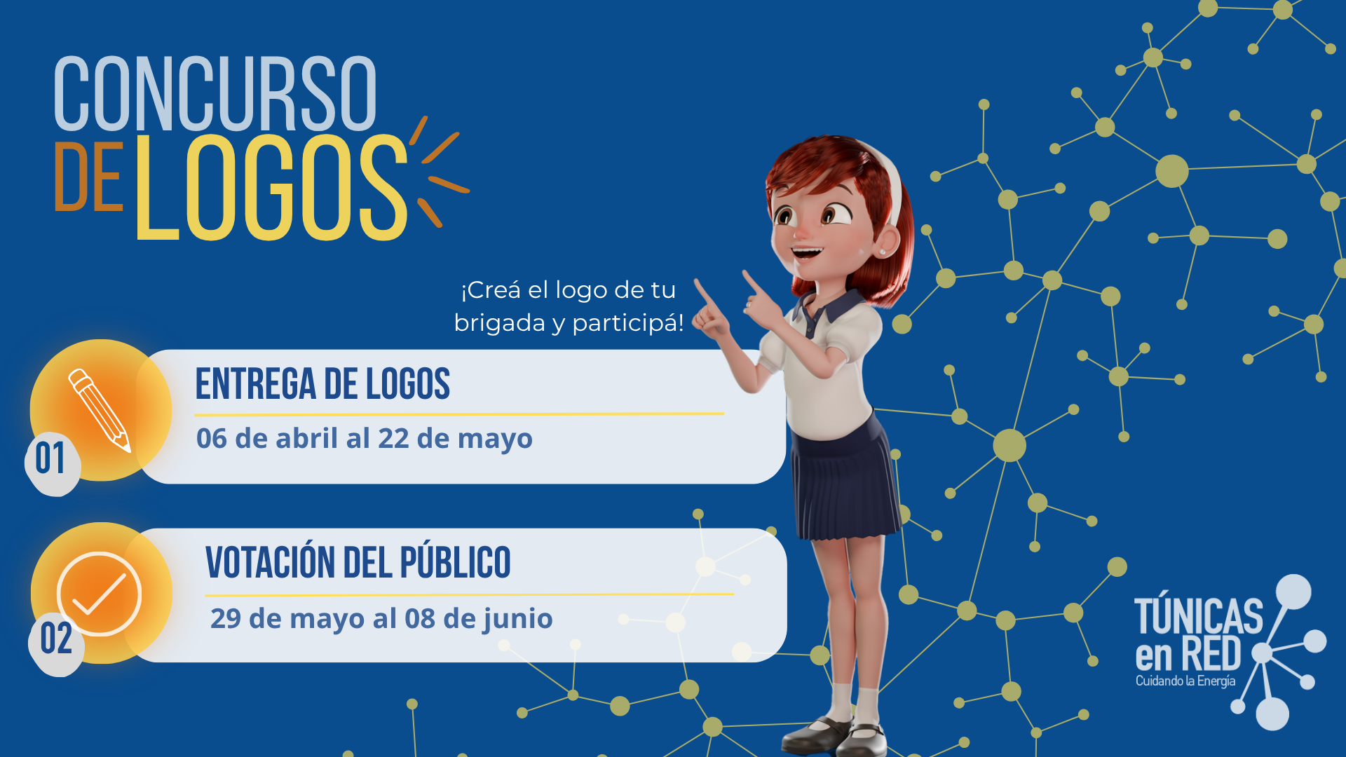 afiche informativo sobre el concurso de logos 2026