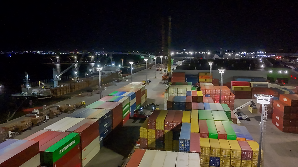 Instalaciones de la Administración Nacional de Puertos