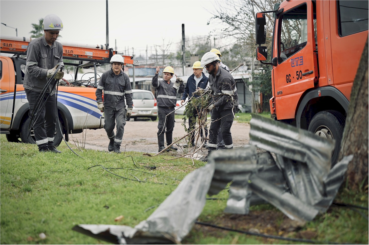 El intenso operativo del fin de semana permitió recuperar más del 90 % del servicio. 