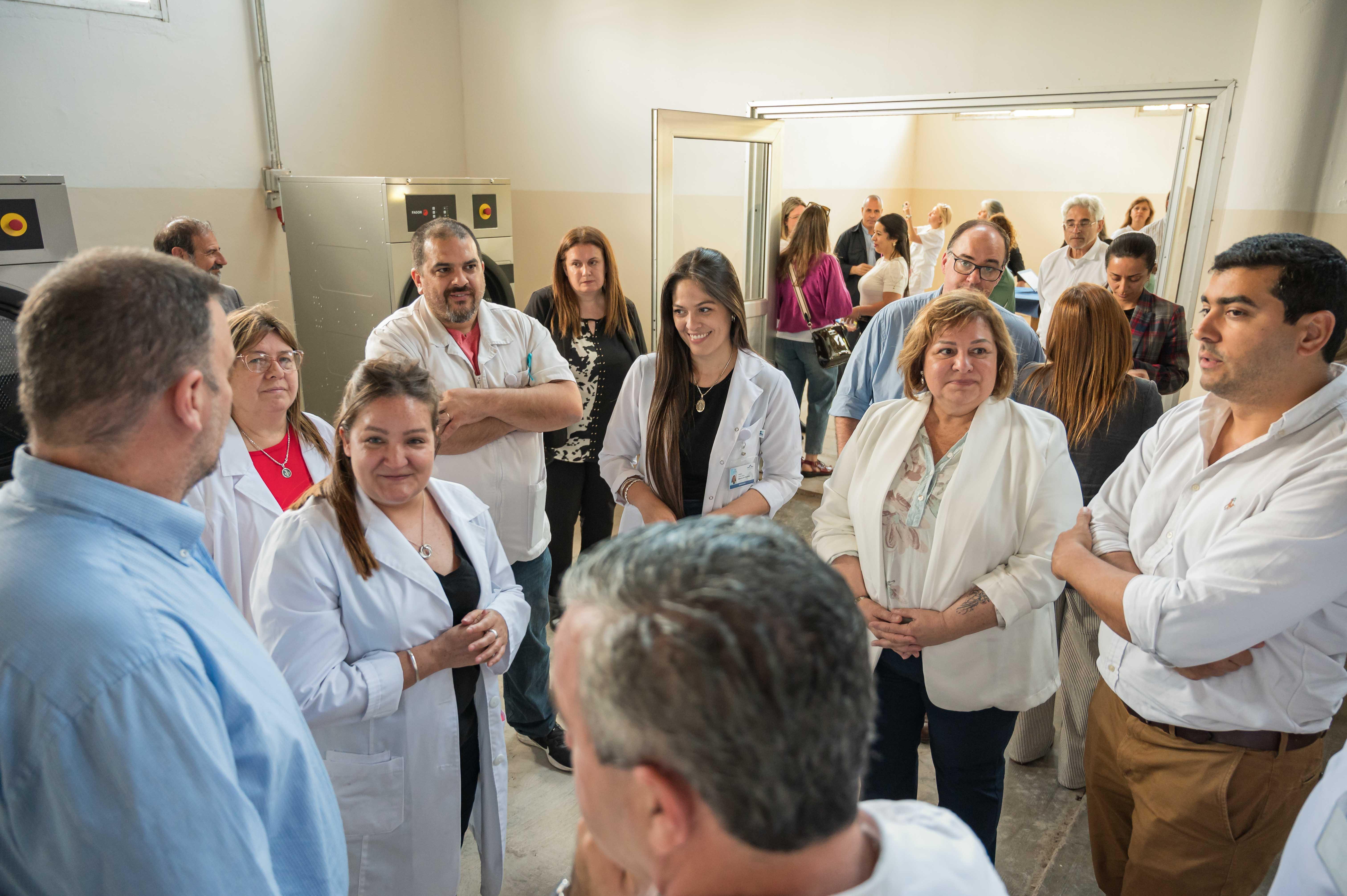 Inauguración de la nueva Sala de Lavados en el Hospital General Dr. Gustavo Saint Bois