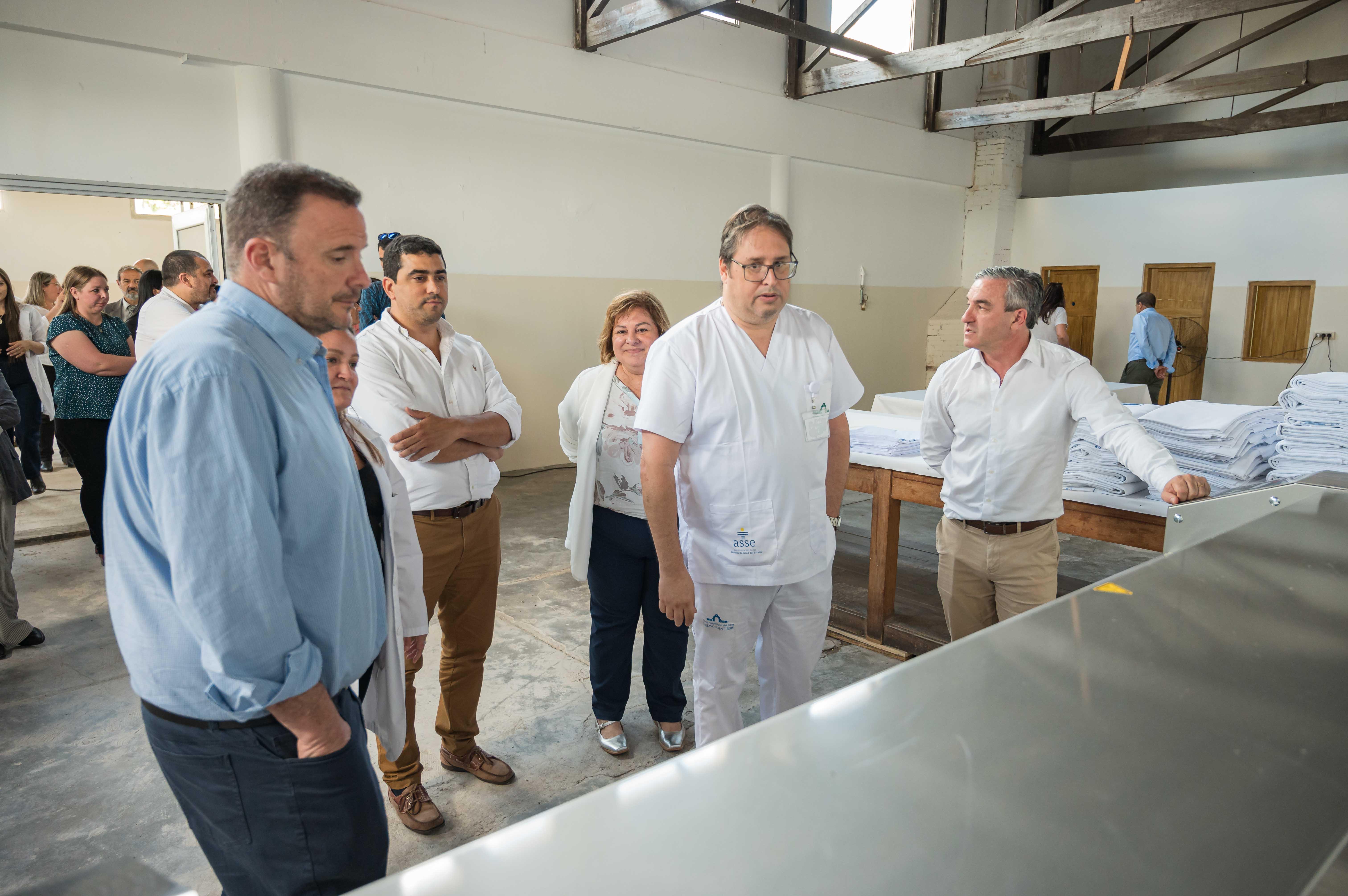 Inauguración de la nueva Sala de Lavados en el Hospital General Dr. Gustavo Saint Bois