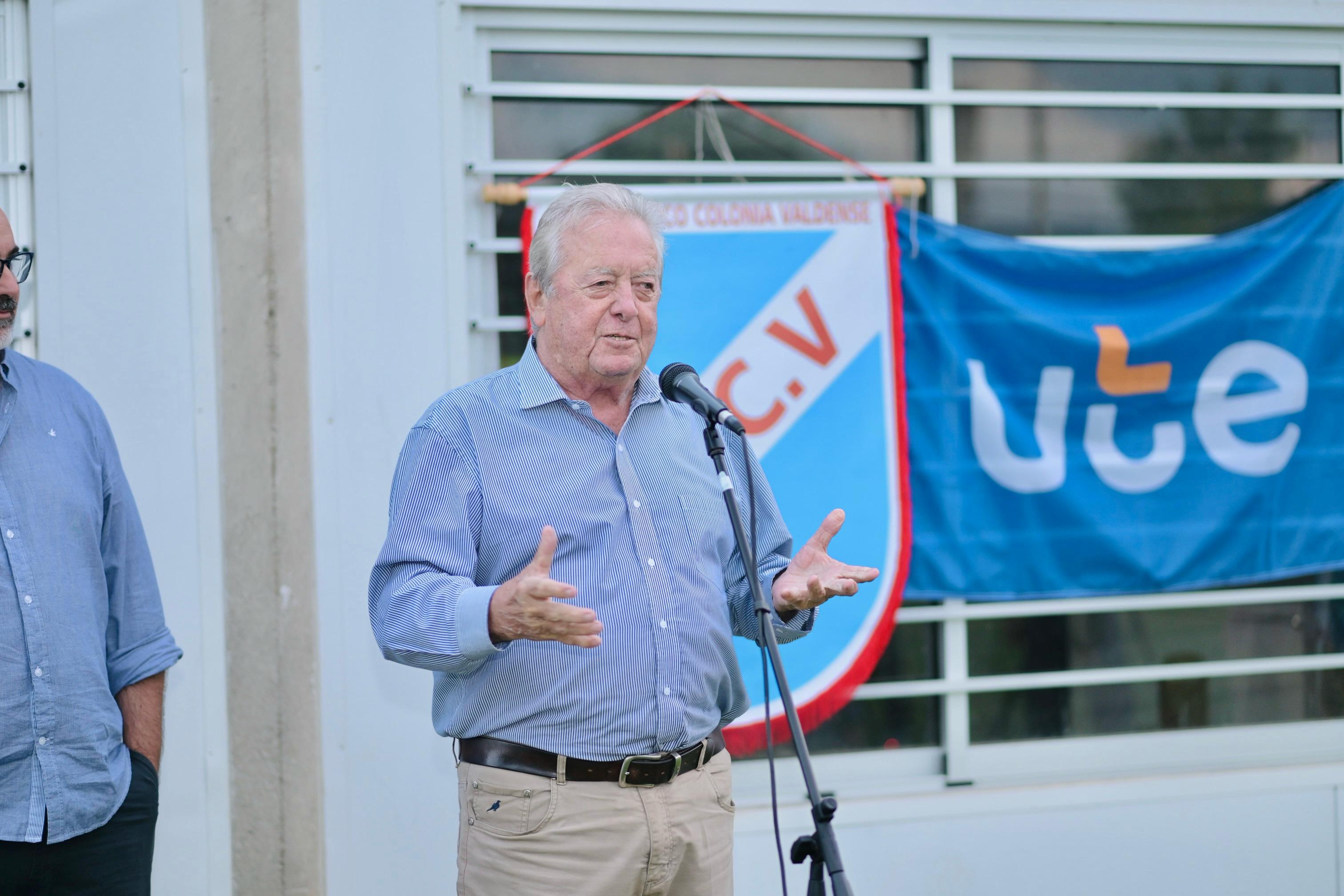 Inauguración de red lumínica eficiente en el Club Atlético Colonia Valdense