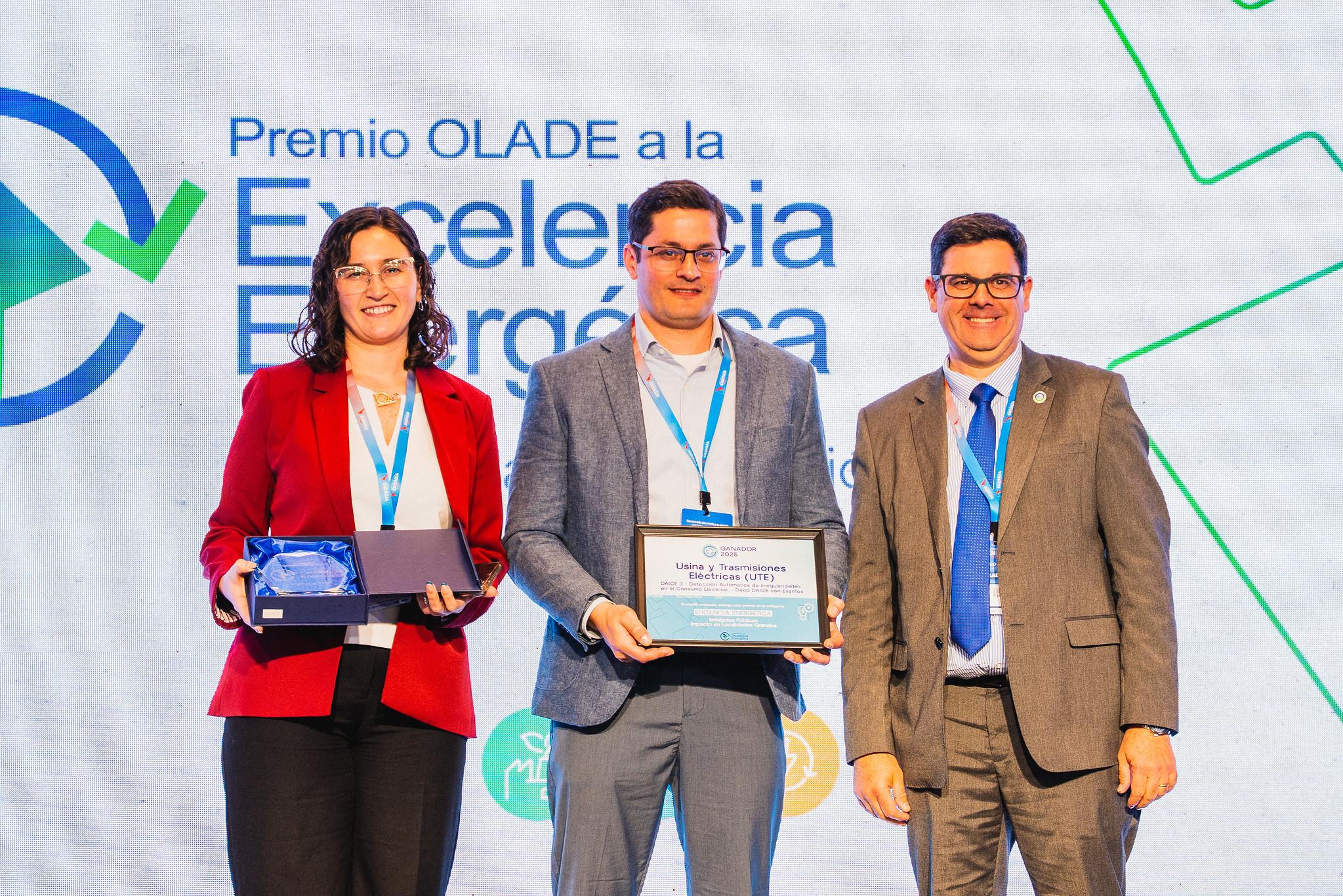 UTE reconocida por su compromiso con la eficiencia energética y la innovación 