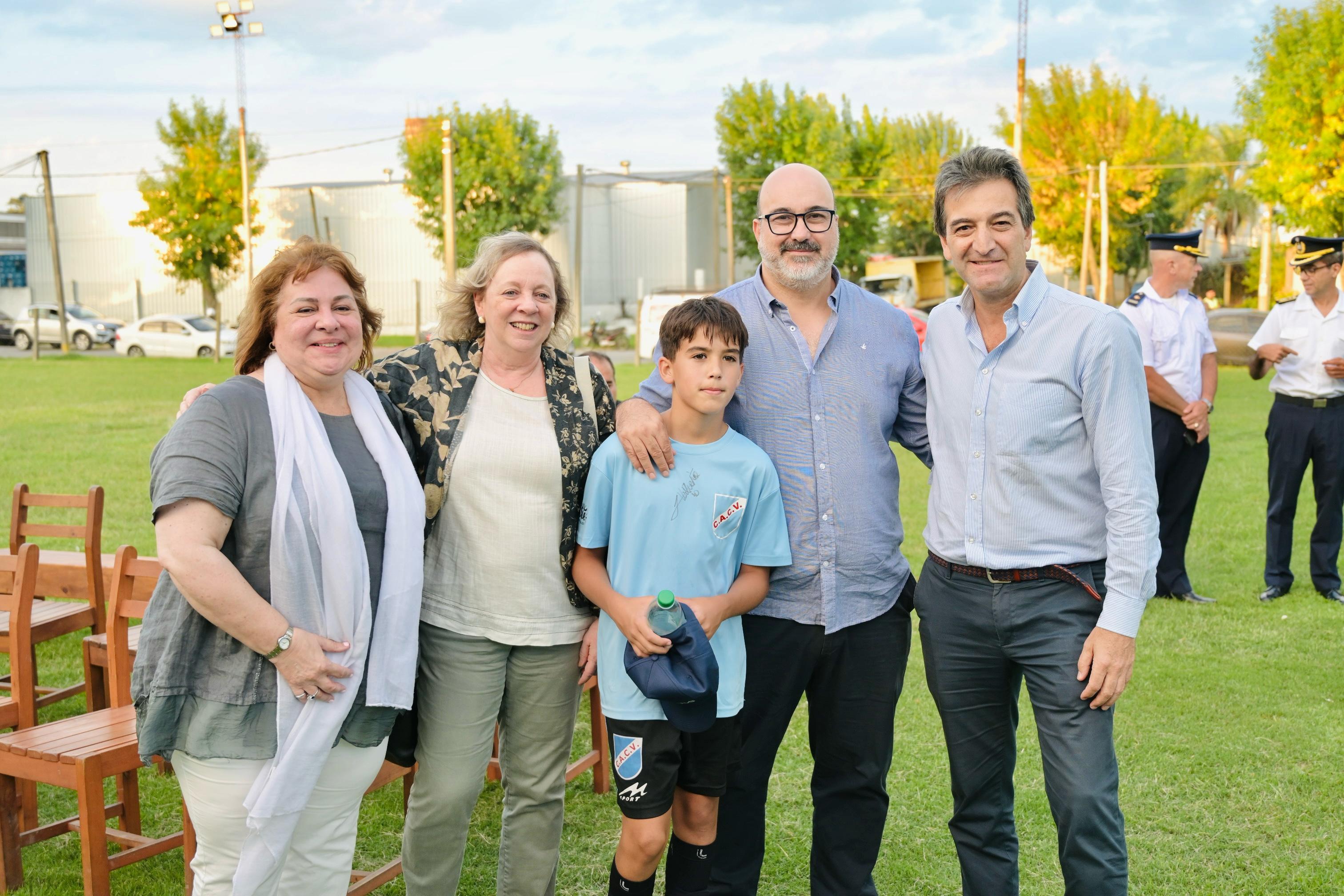 Inauguración de red lumínica eficiente en el Club Atlético Colonia Valdense