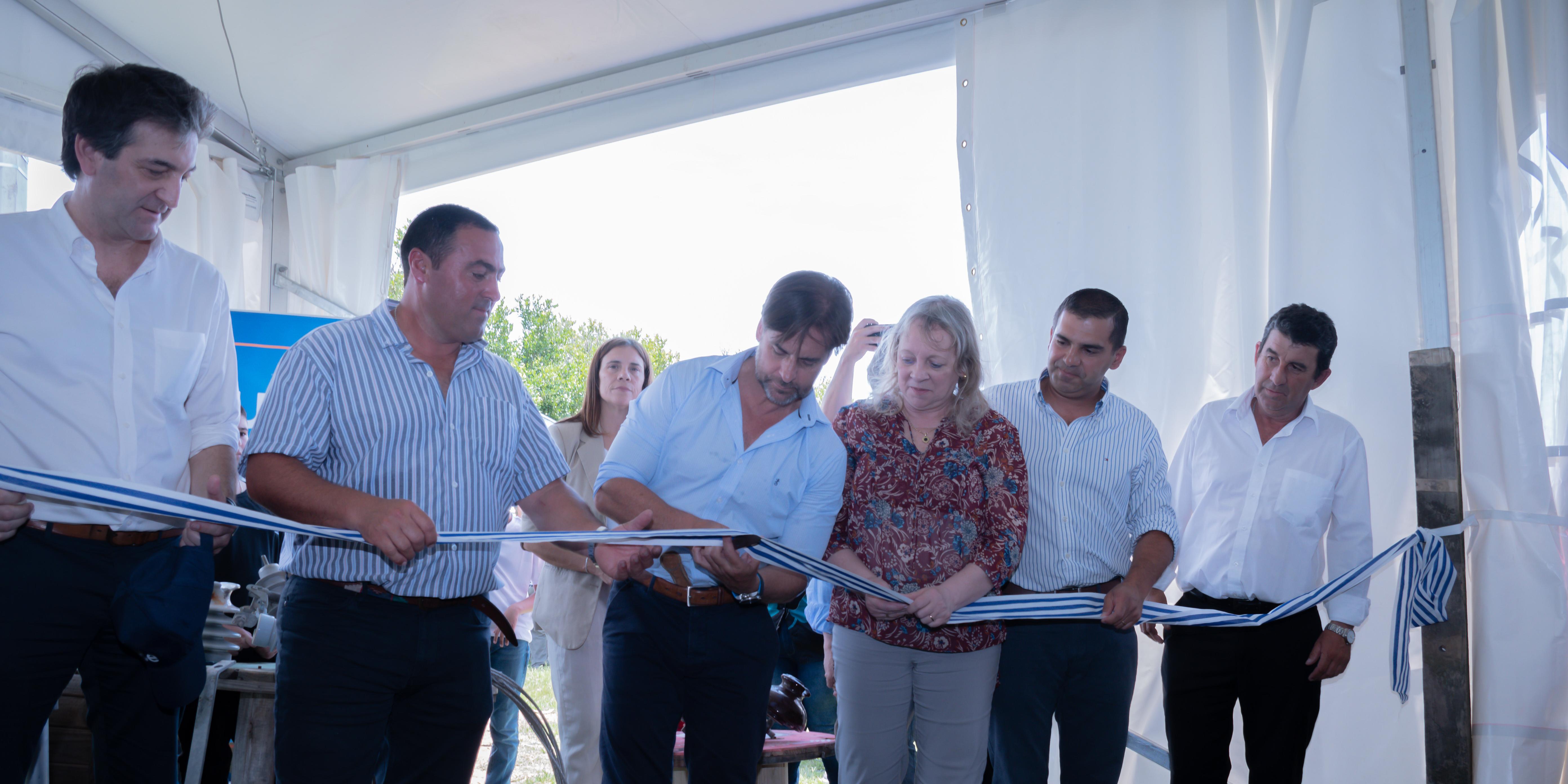 Inauguración de obras de Electrificación Rural en Cerro Largo