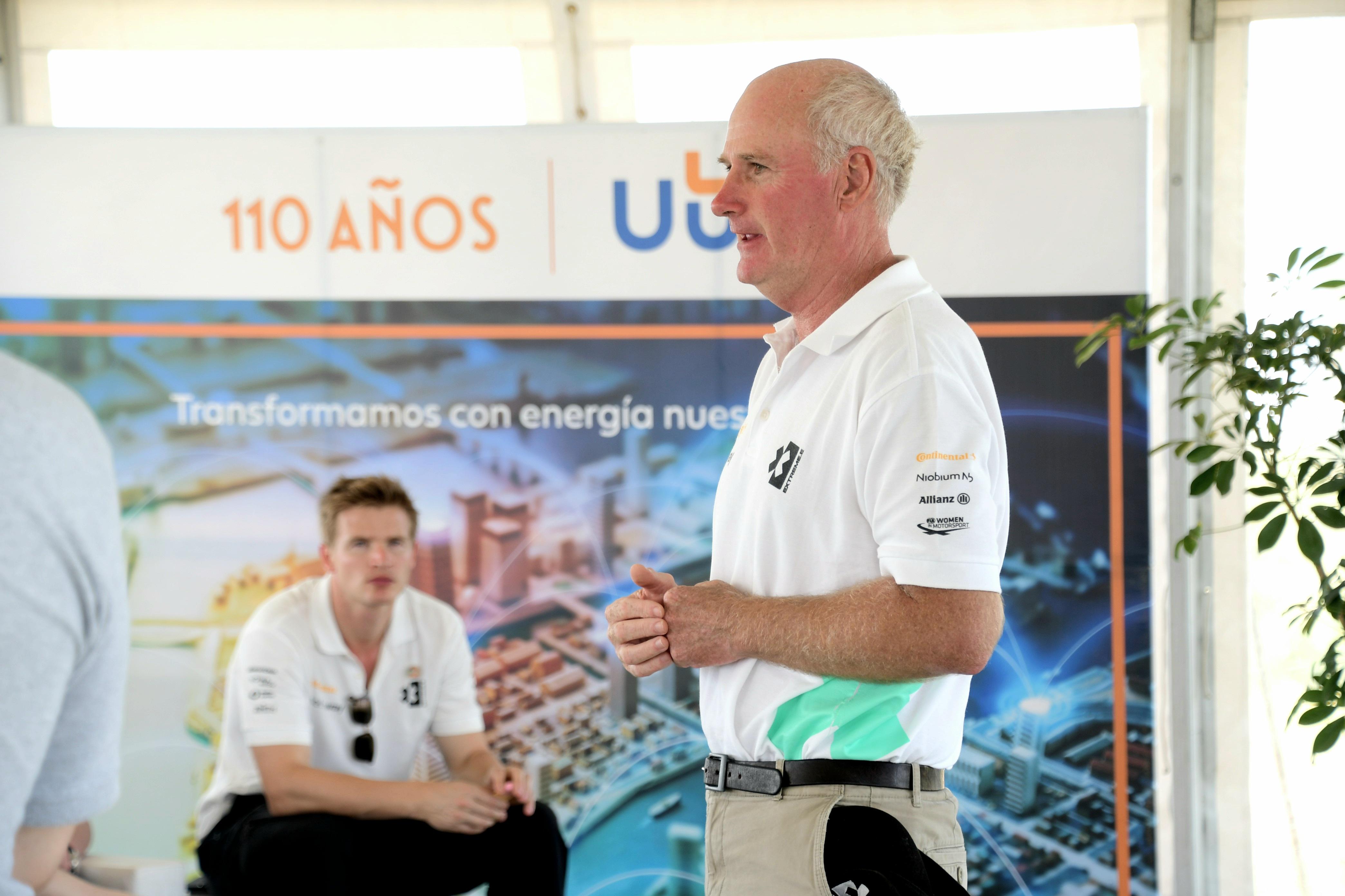 Richard Washington, integrante del equipo técnico de Extreme E