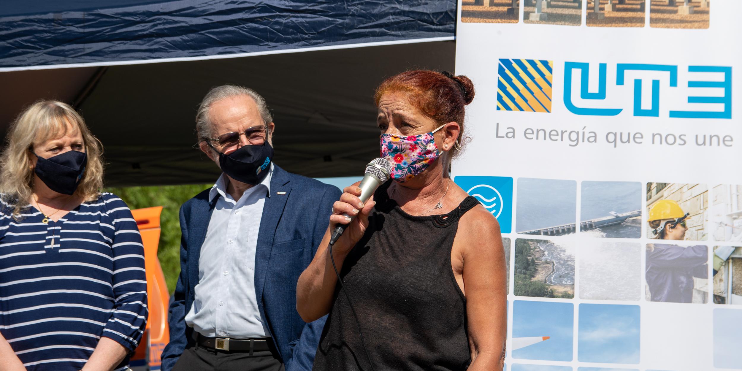 Inauguración barrio El Bosque