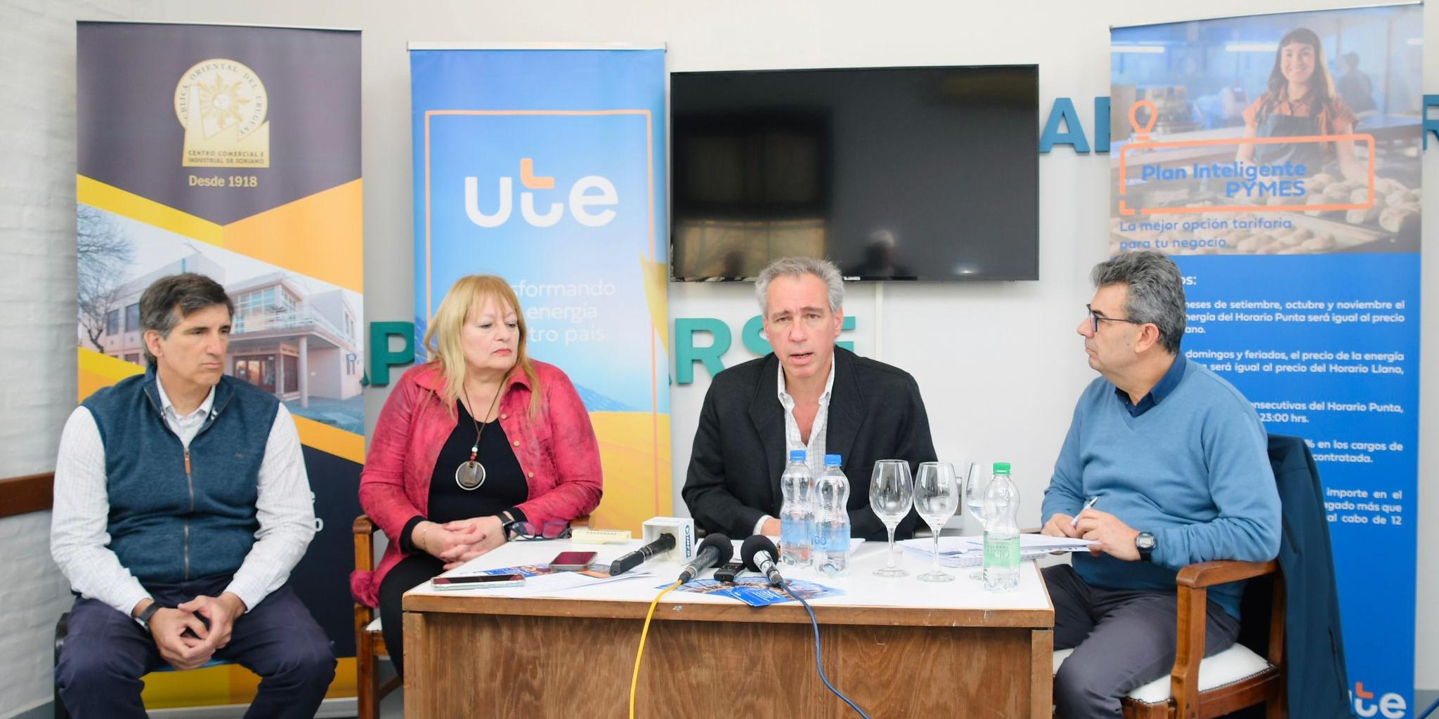 Lanzamiento del Plan Inteligente para PYMES en Soriano mediante conferencia de prensa