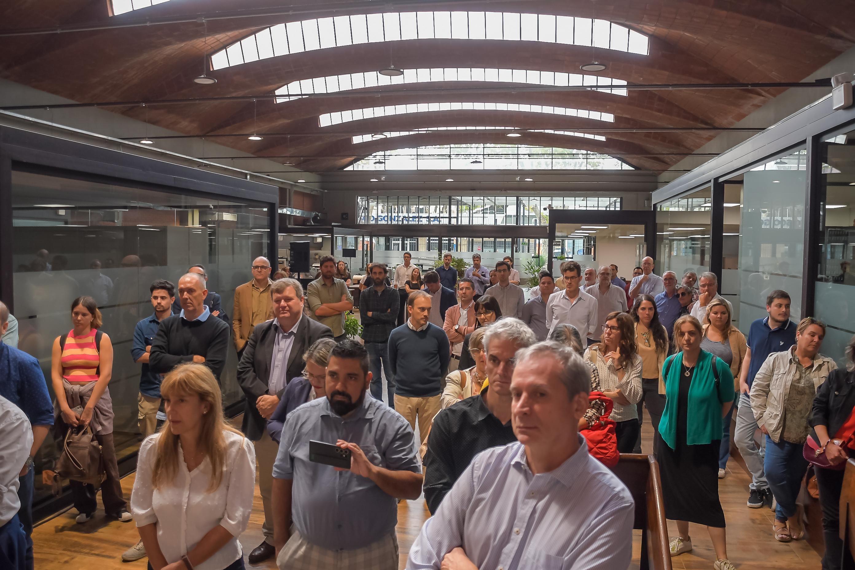 Inauguración de las Oficinas de la Gerencia Explotación de Montevideo 