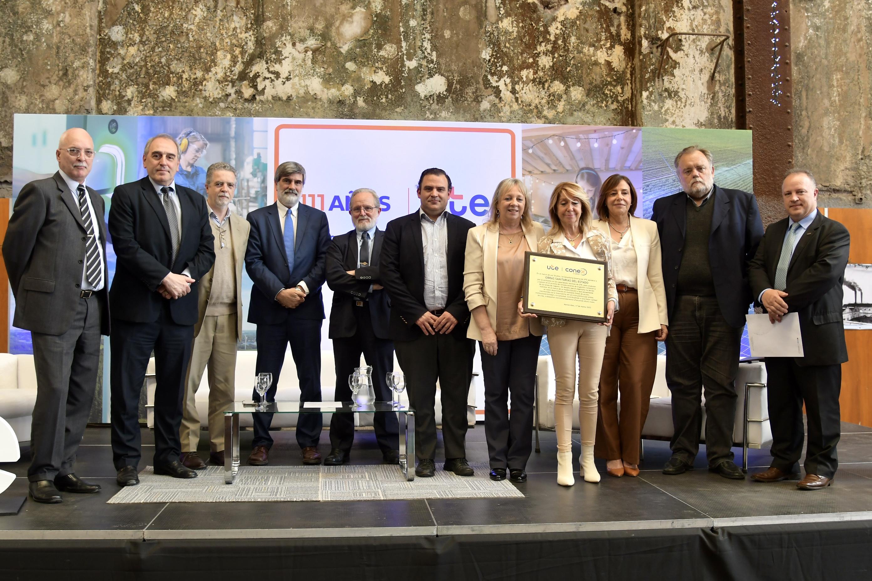 30° Aniversario de la Gerencia de Consultoría Externa (CONEX) de UTE