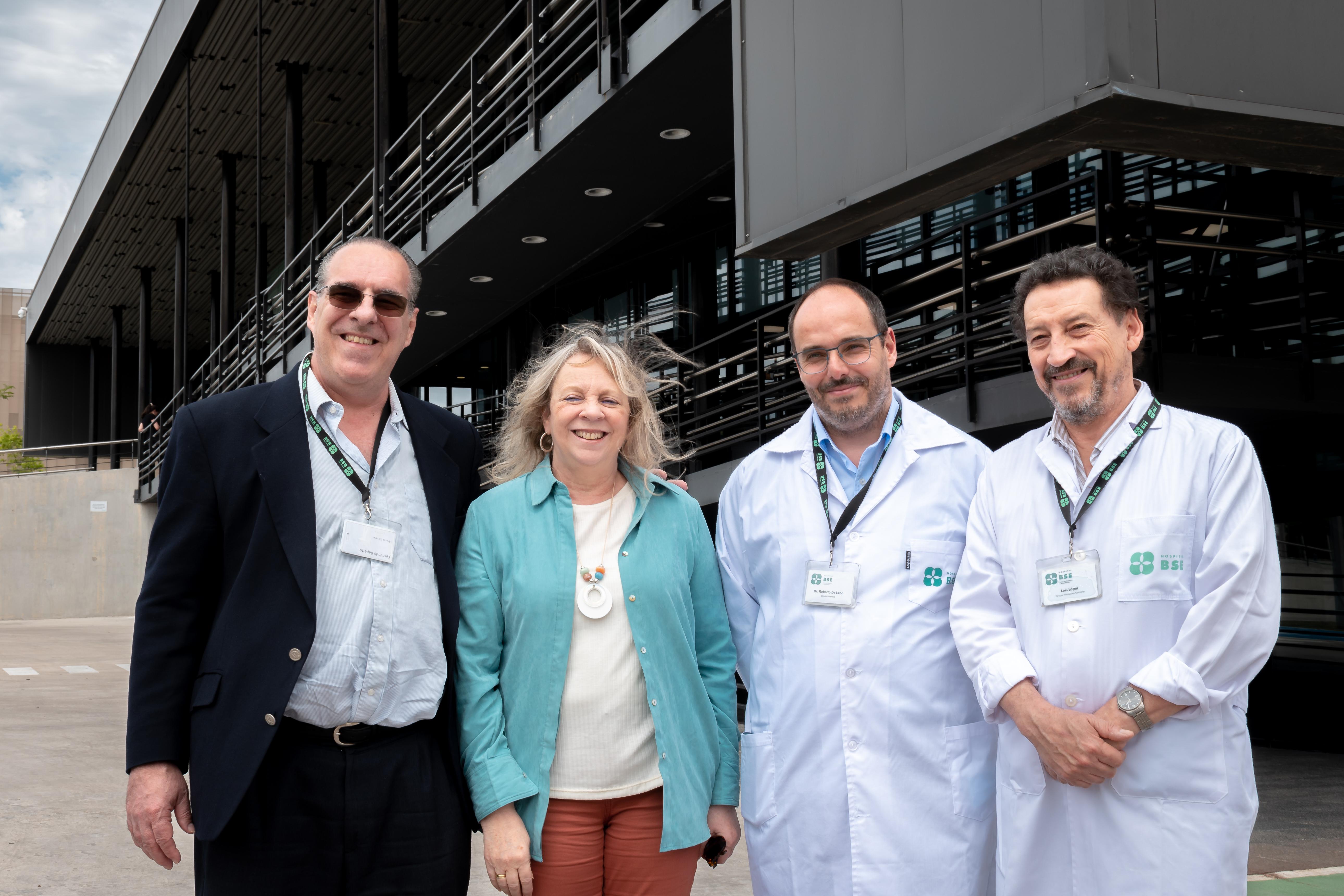 Visita al Hospital del Banco de Seguros del Estado