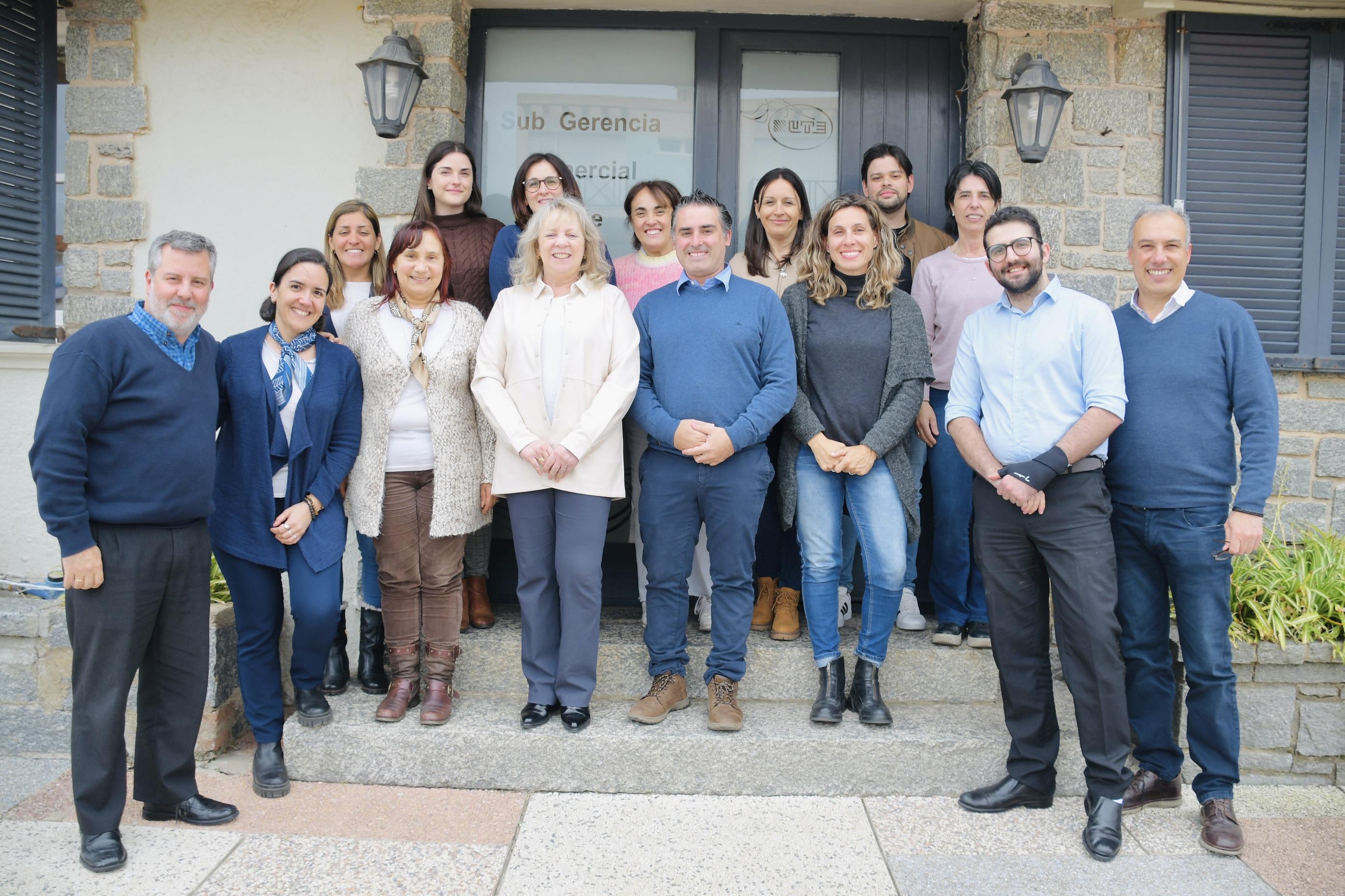 Visita a las instalaciones de UTE en Punta del Este