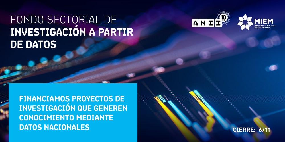 Fondo Sectorial de Investigación a partir de Datos