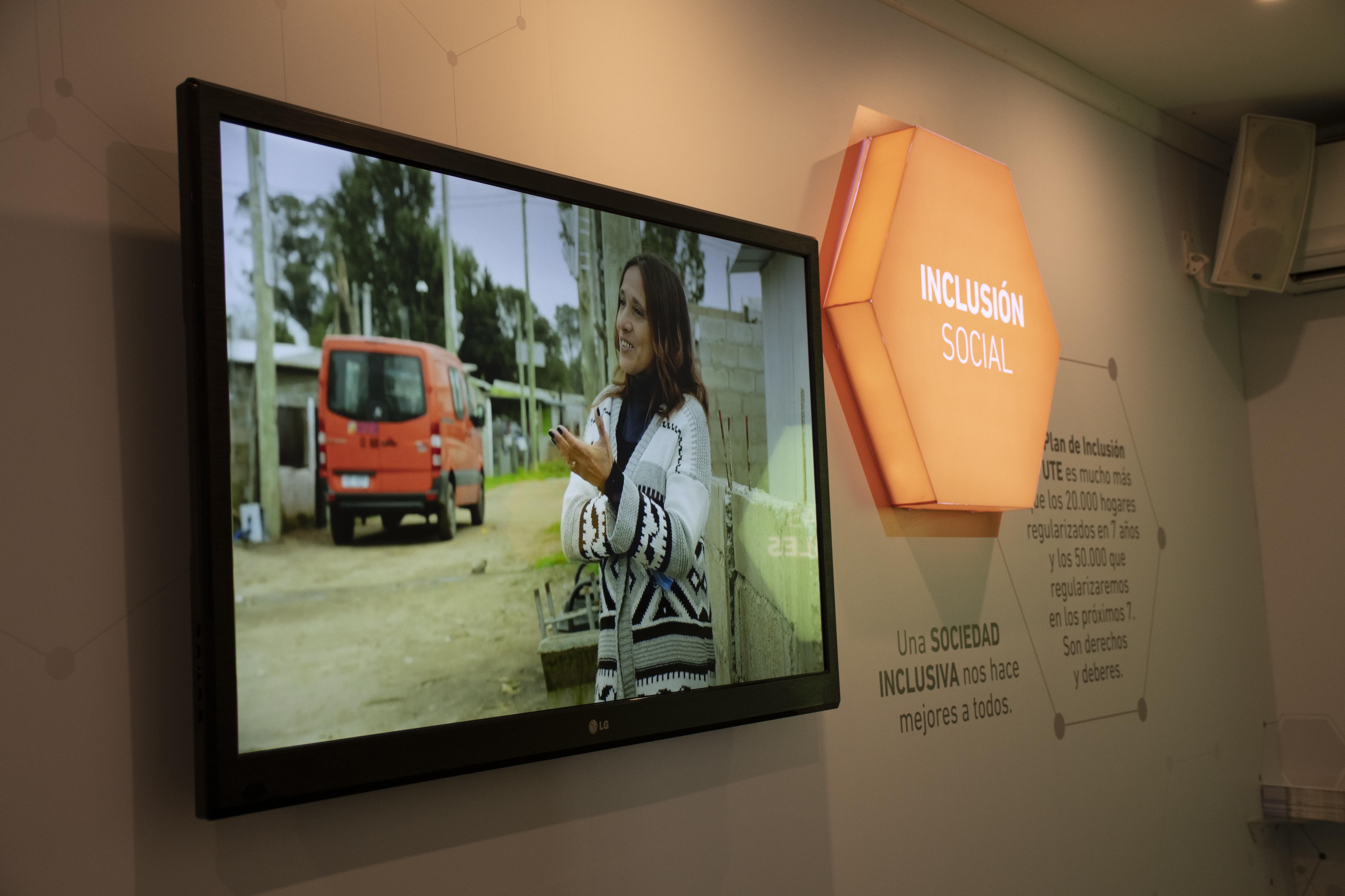 Stand de UTE en la Expo Prado 2019