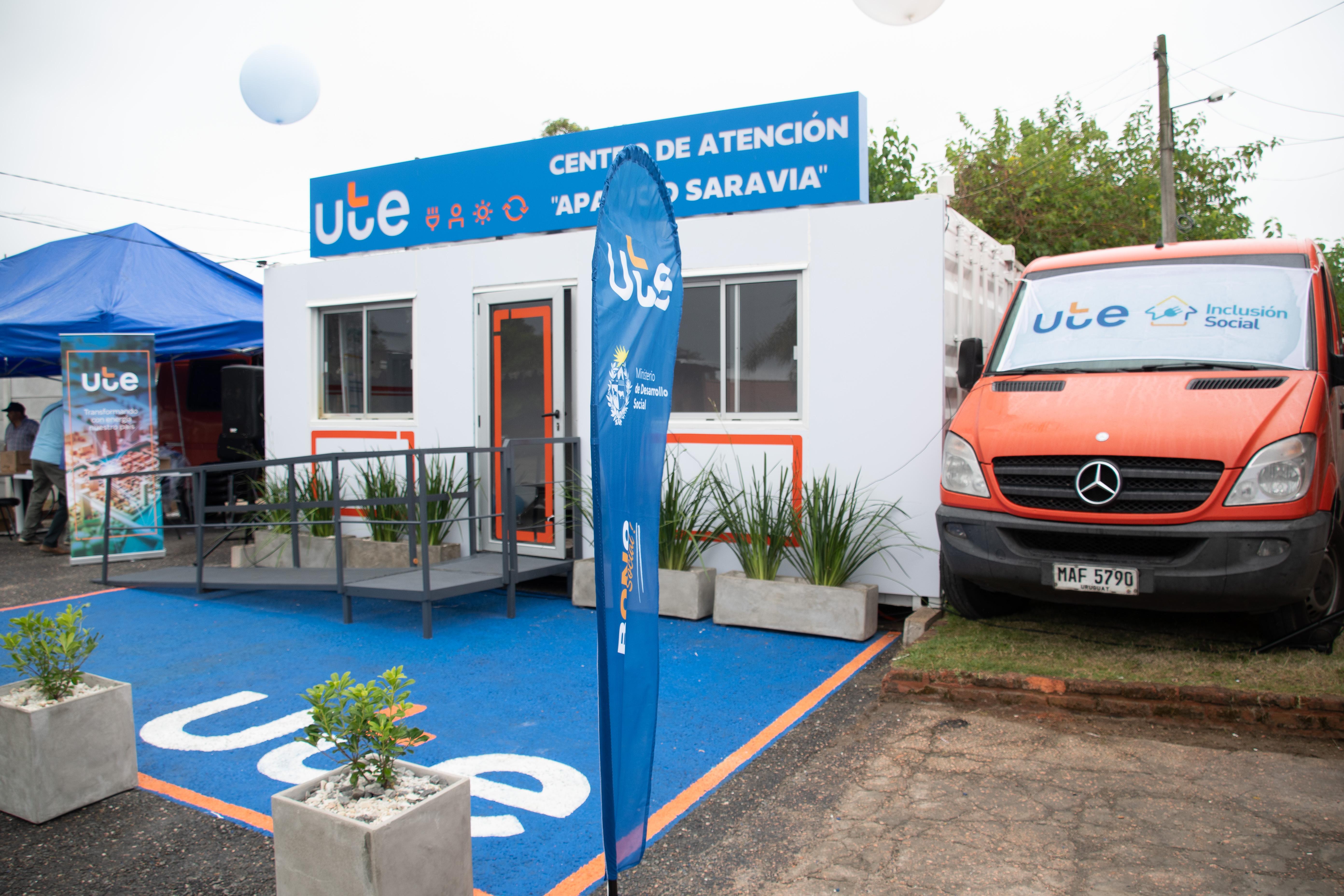 Nuevo Centro de Atención de UTE en recién inaugurado Polo de Servicios en Casavalle