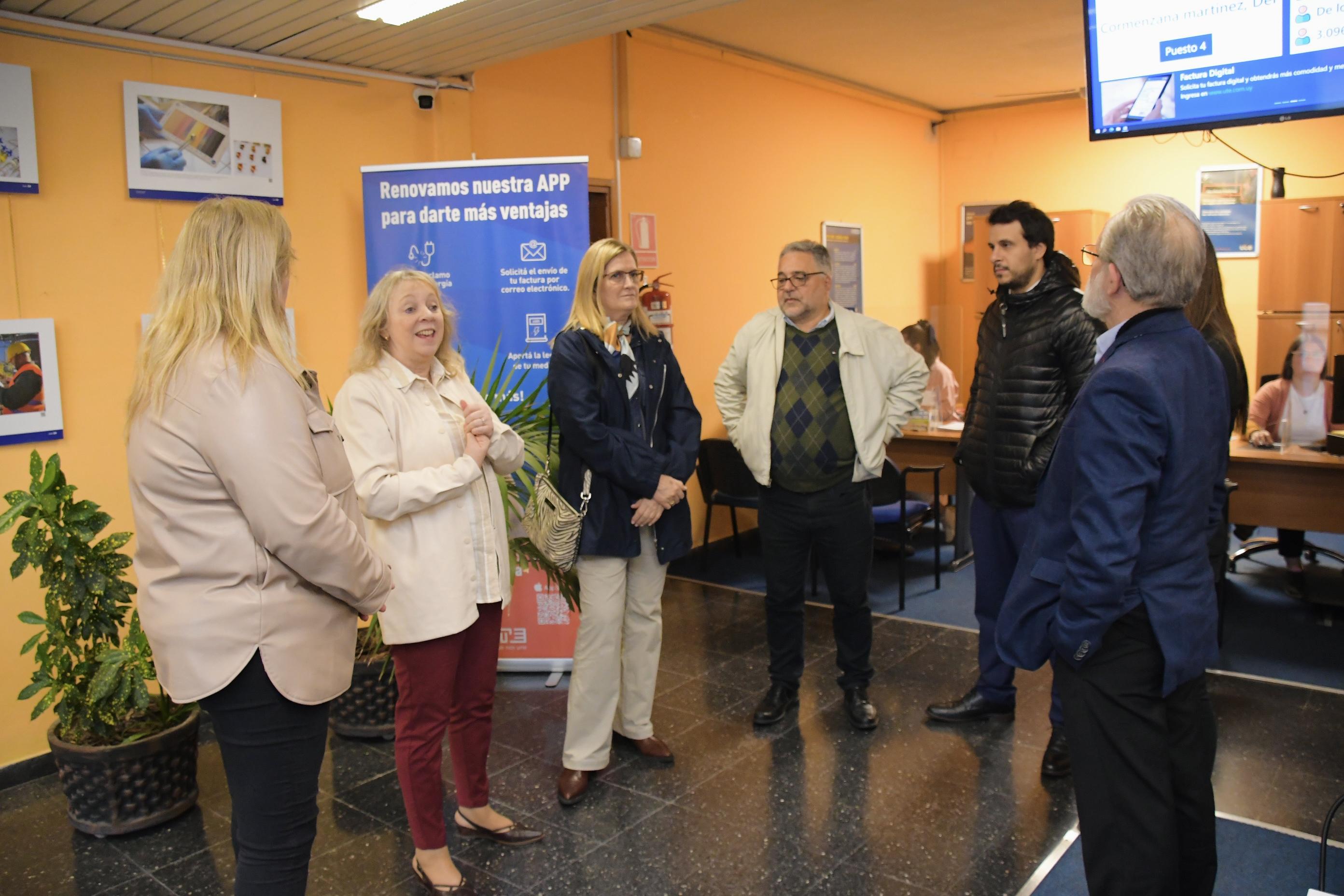 Visita a las Instalaciones de UTE en Mercedes