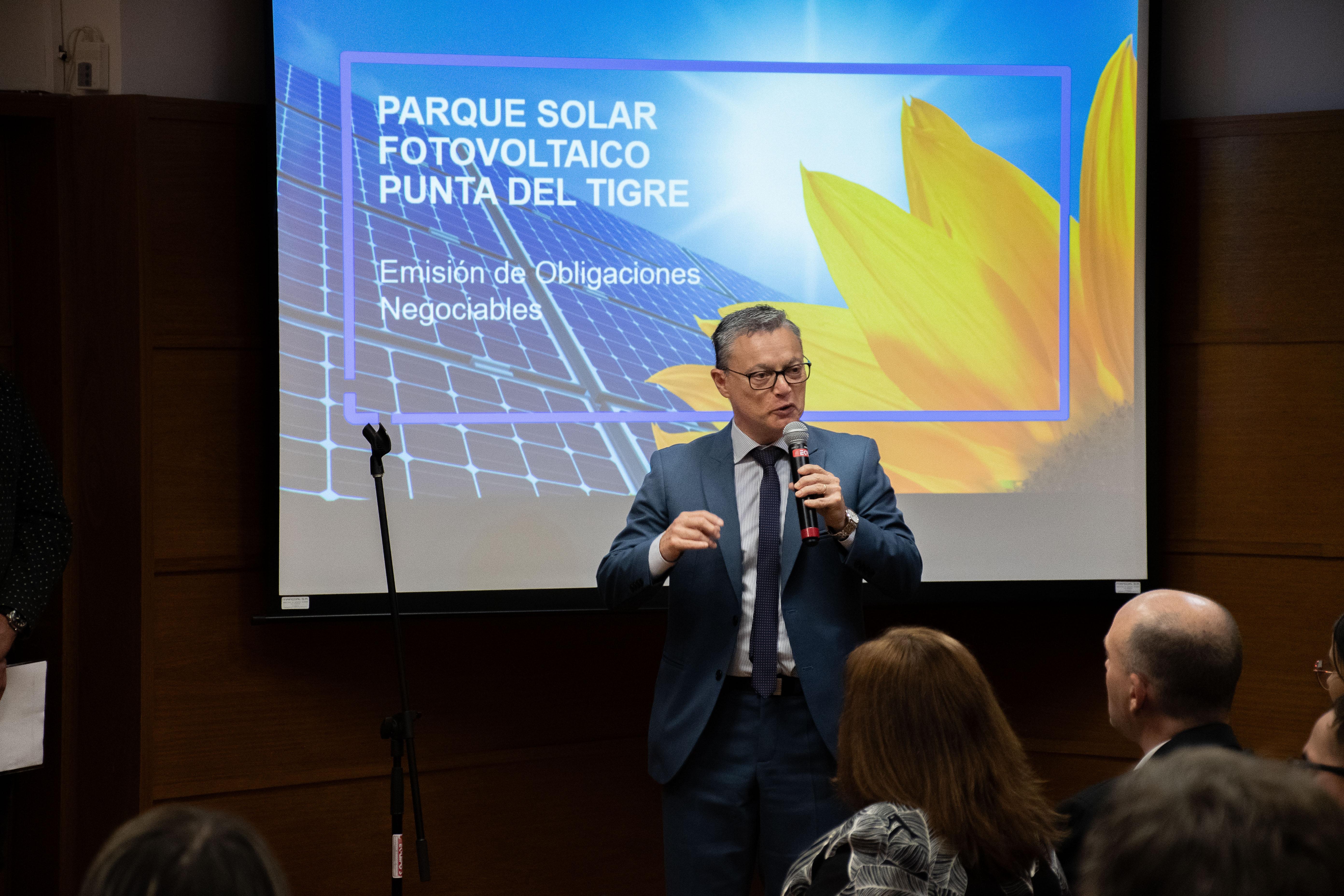 Emisión de Obligaciones Negociables: Parque Fotovoltaico Punta del Tigre