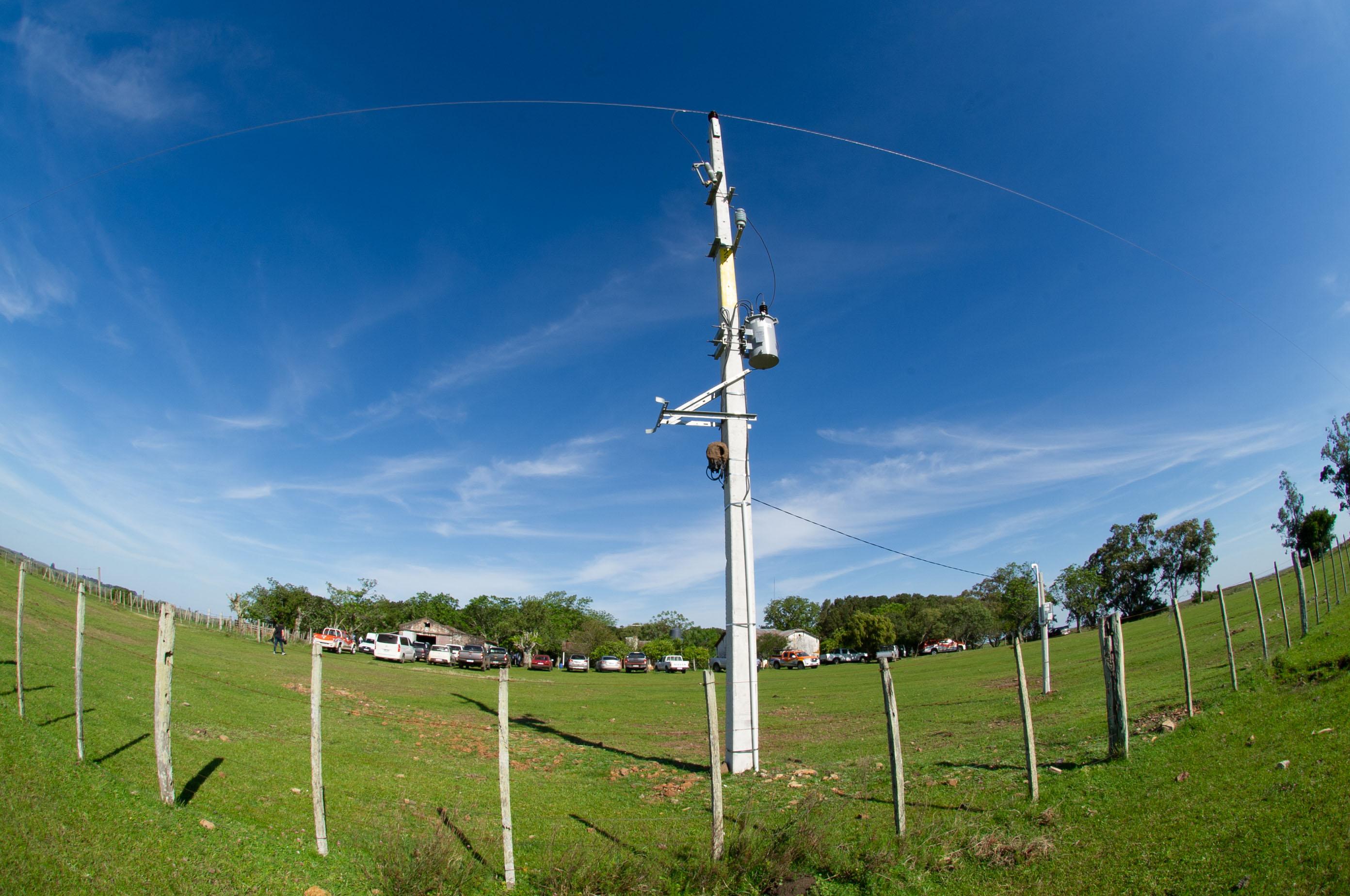 Tres localidades de Tacuarembó conectadas a la red de UTE