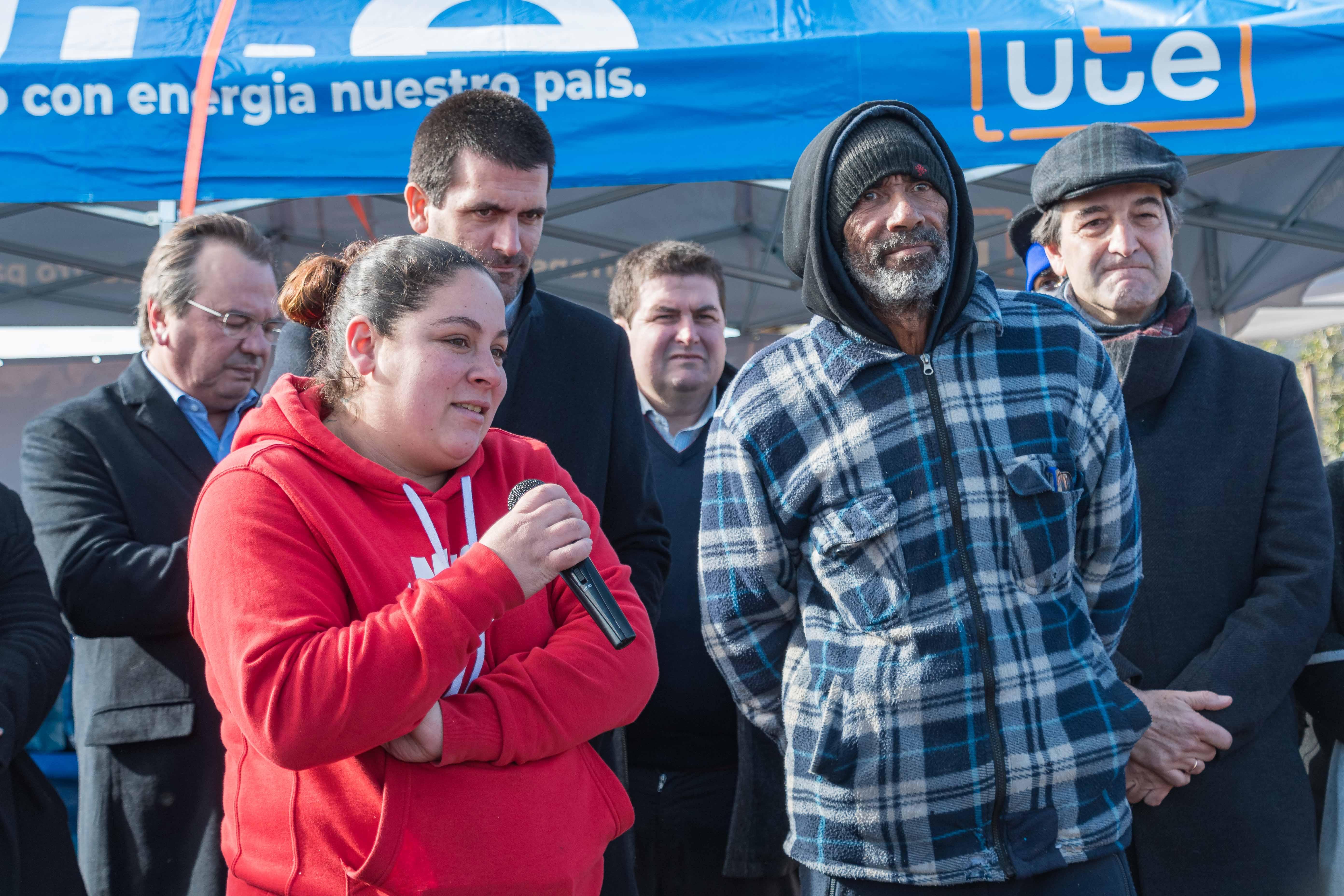 400 nuevas familias de Montevideo ingresaron al Plan de Inclusión Social de UTE