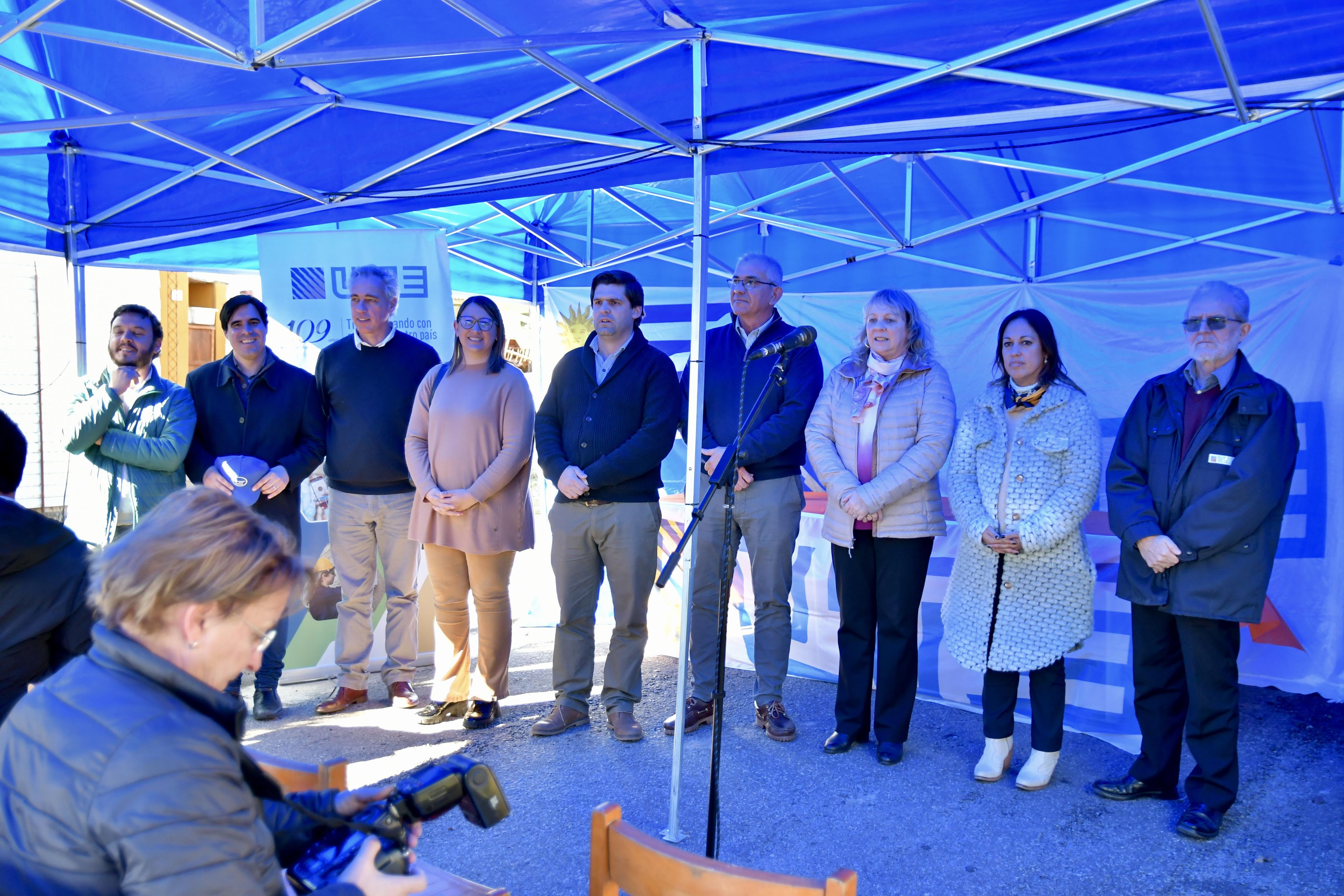 Inauguración obra Inclusión Social en barrio Ribot (Flores)