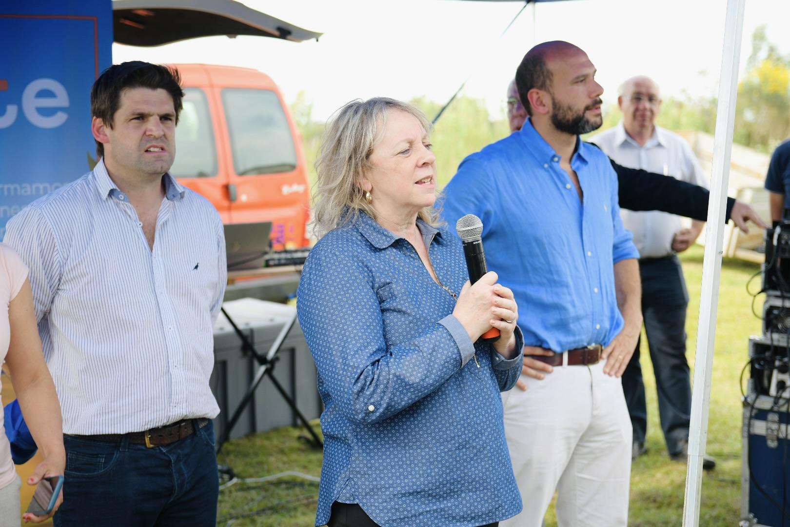 Presidenta de UTE, Silvia Emaldi