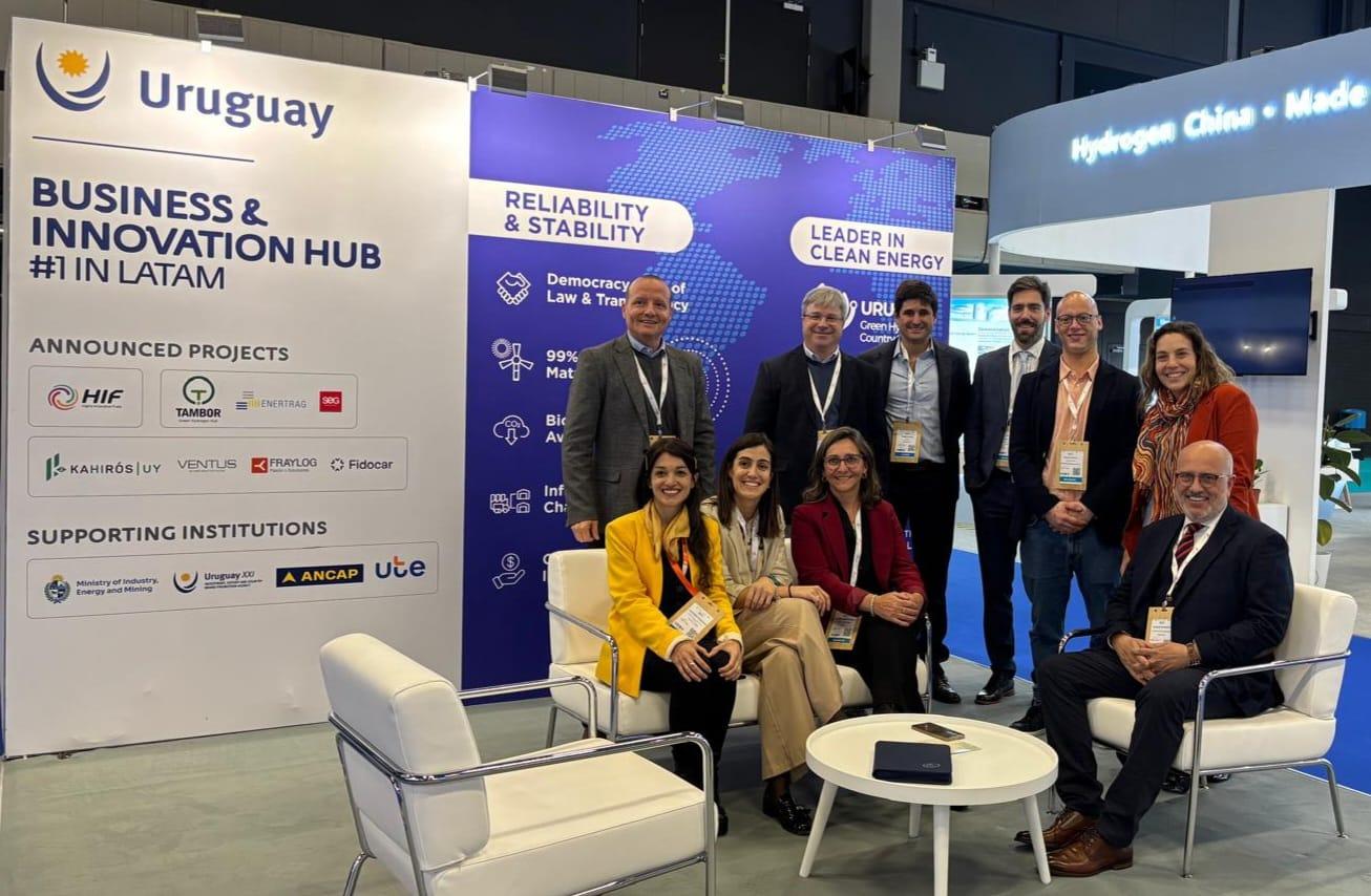 Presencia regional e internacional: la participación de UTE en el World Hydrogen Summit y Adelatam 2026