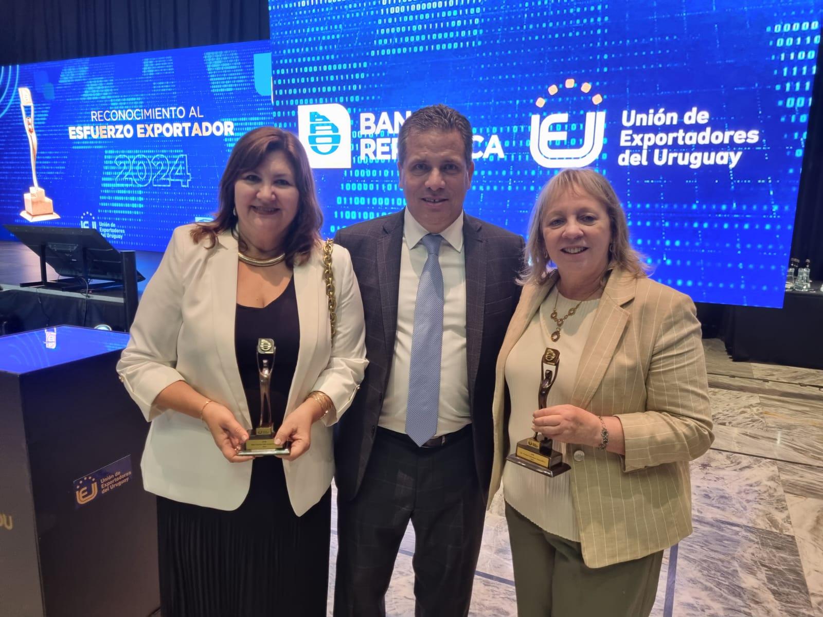 UTE fue premiada en la Ceremonia de Reconocimiento al Esfuerzo Exportador 2024