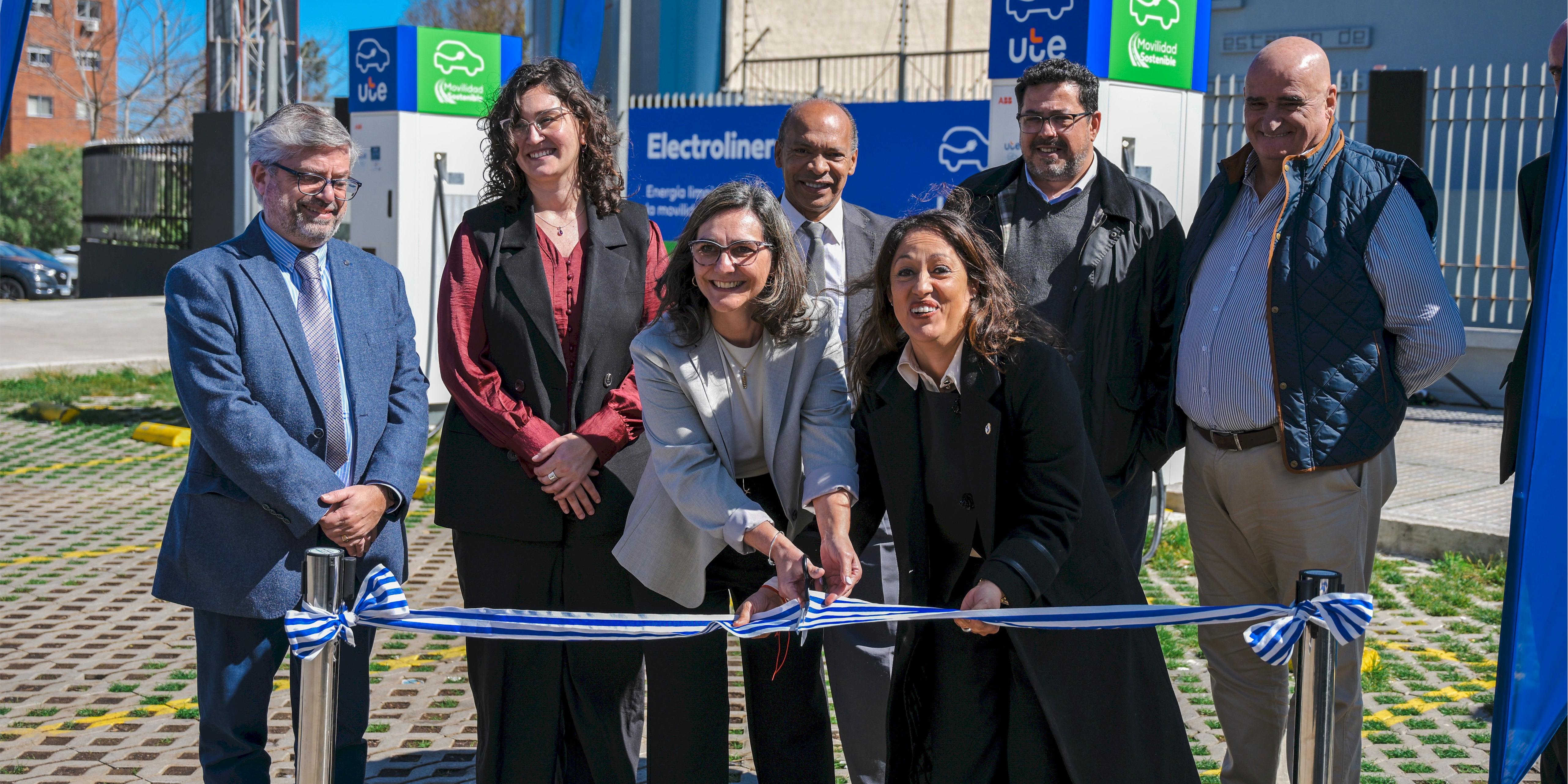 UTE inauguró Electrolinera en Malvín y amplía su red de carga pública para una movilidad sostenible