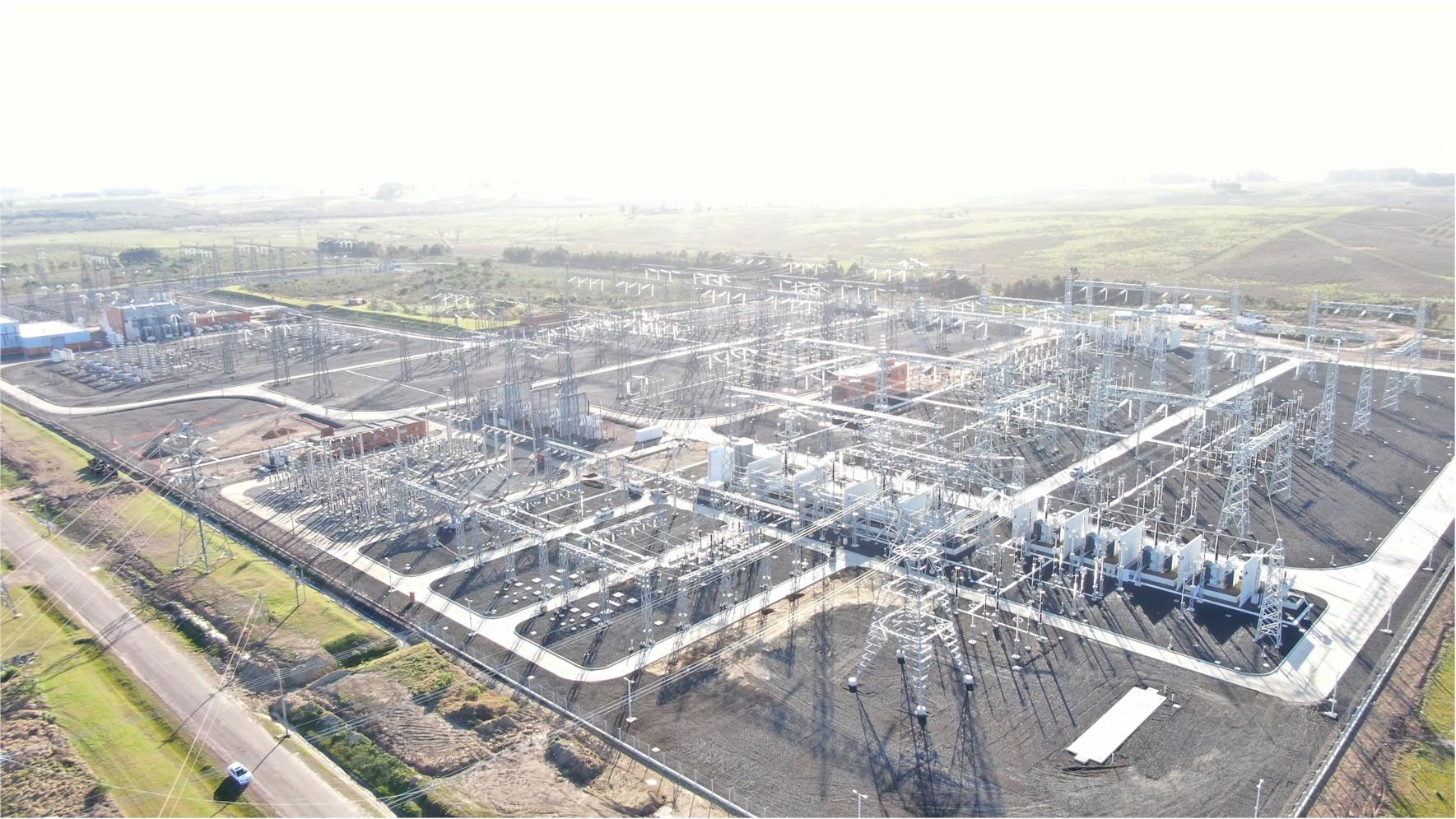 UTE culminó obra eléctrica en Melo que dará respaldo de 500 kV a la zona este y norte del país