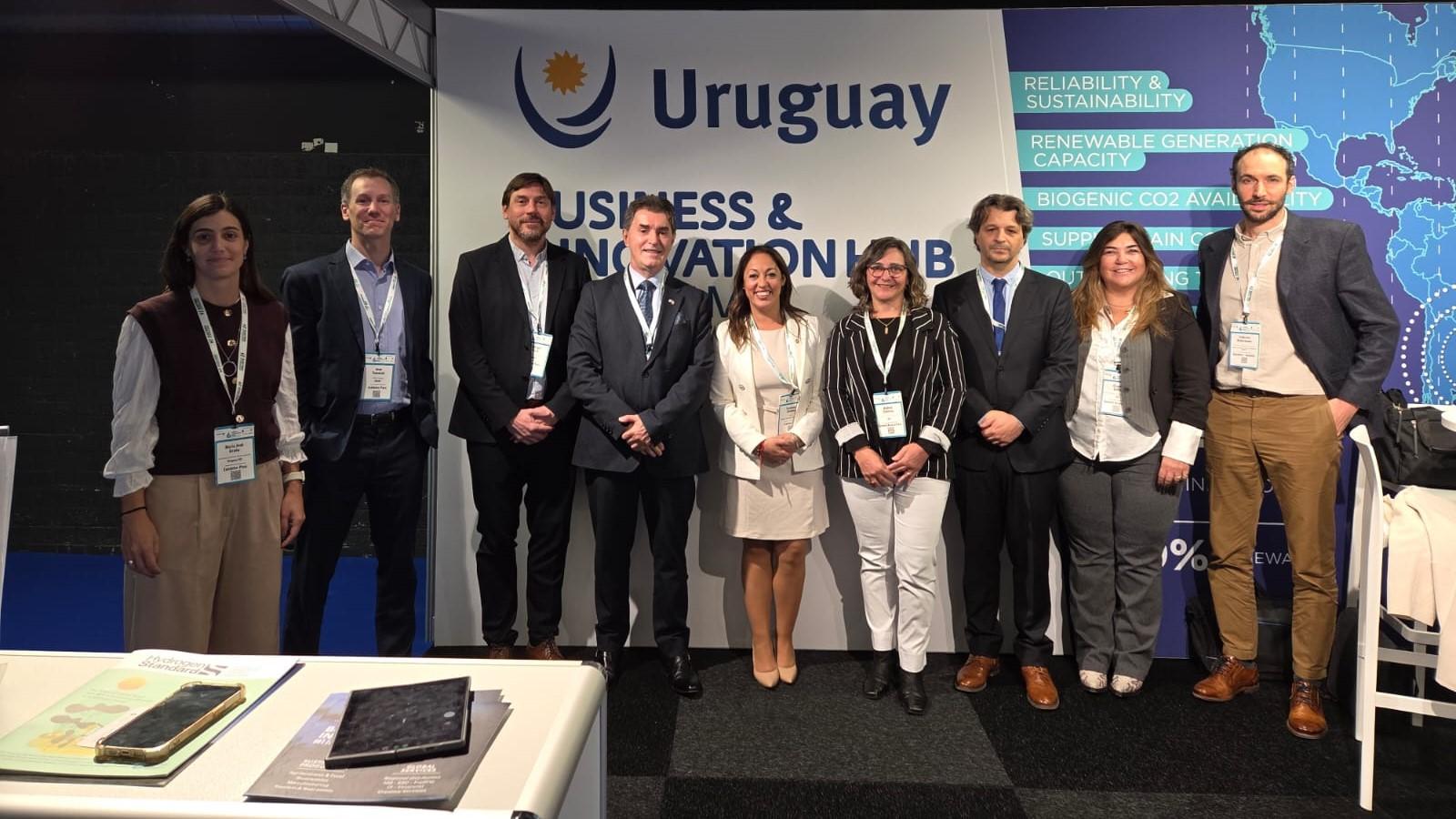 World Hydrogen Summit en Róterdam: la empresa pública uruguaya presente