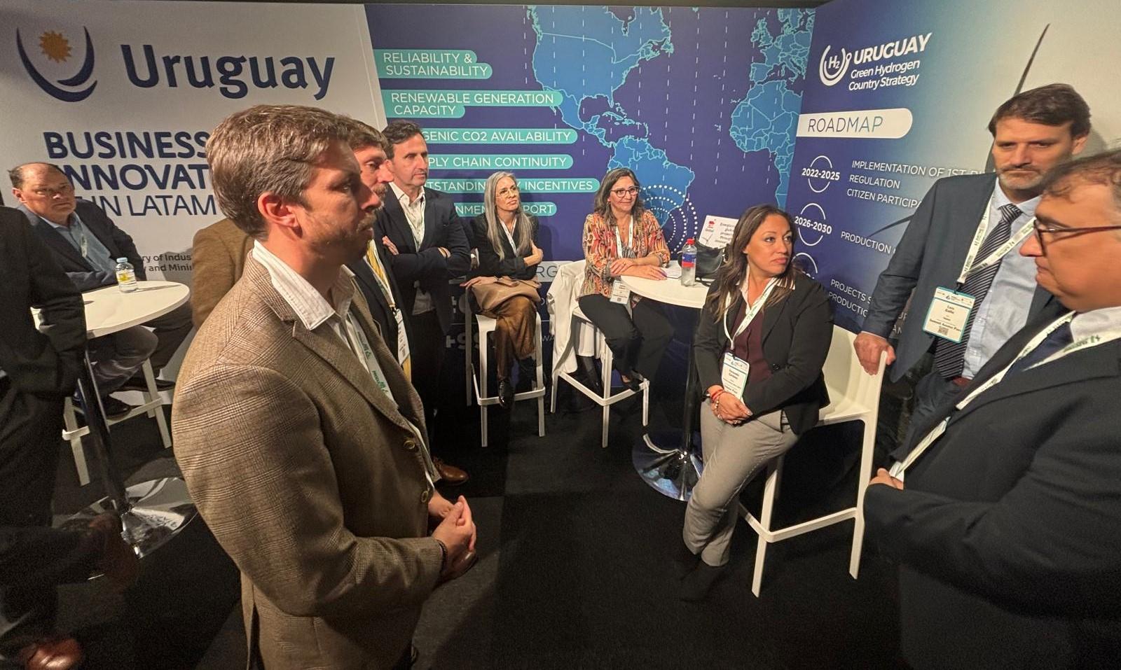 World Hydrogen Summit en Róterdam: la empresa pública uruguaya presente