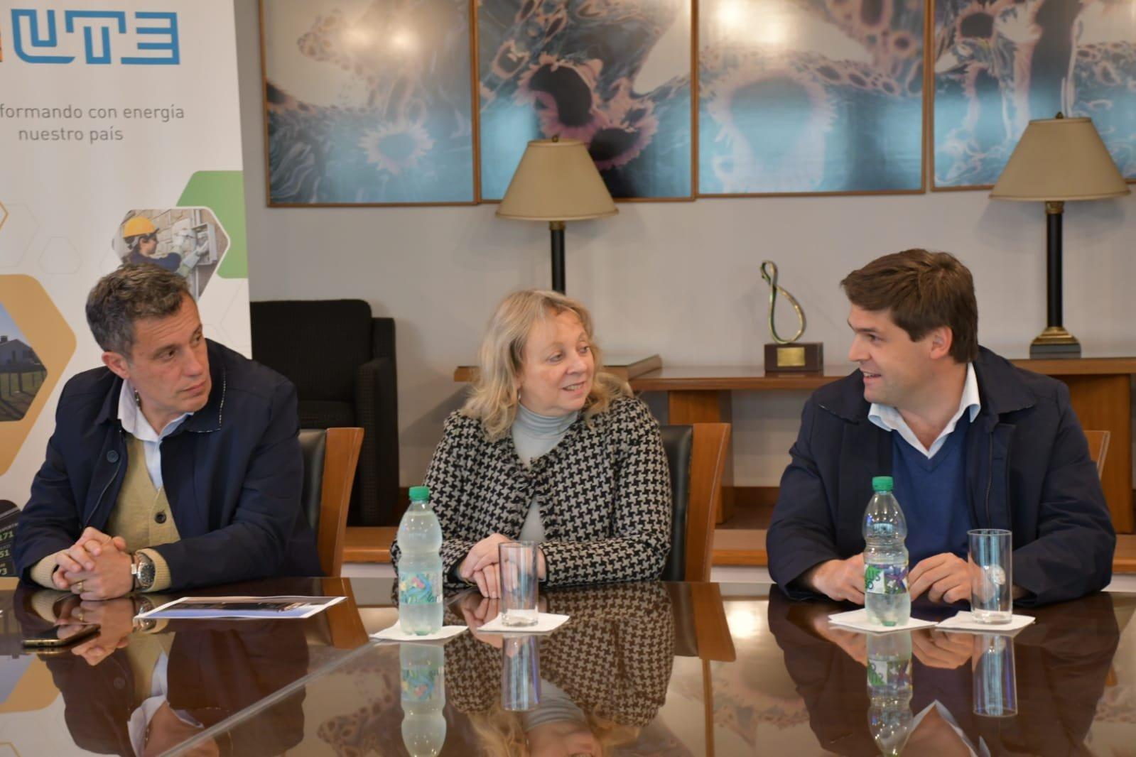 Mario García, Silvia Emaldi y Felipe Algorta