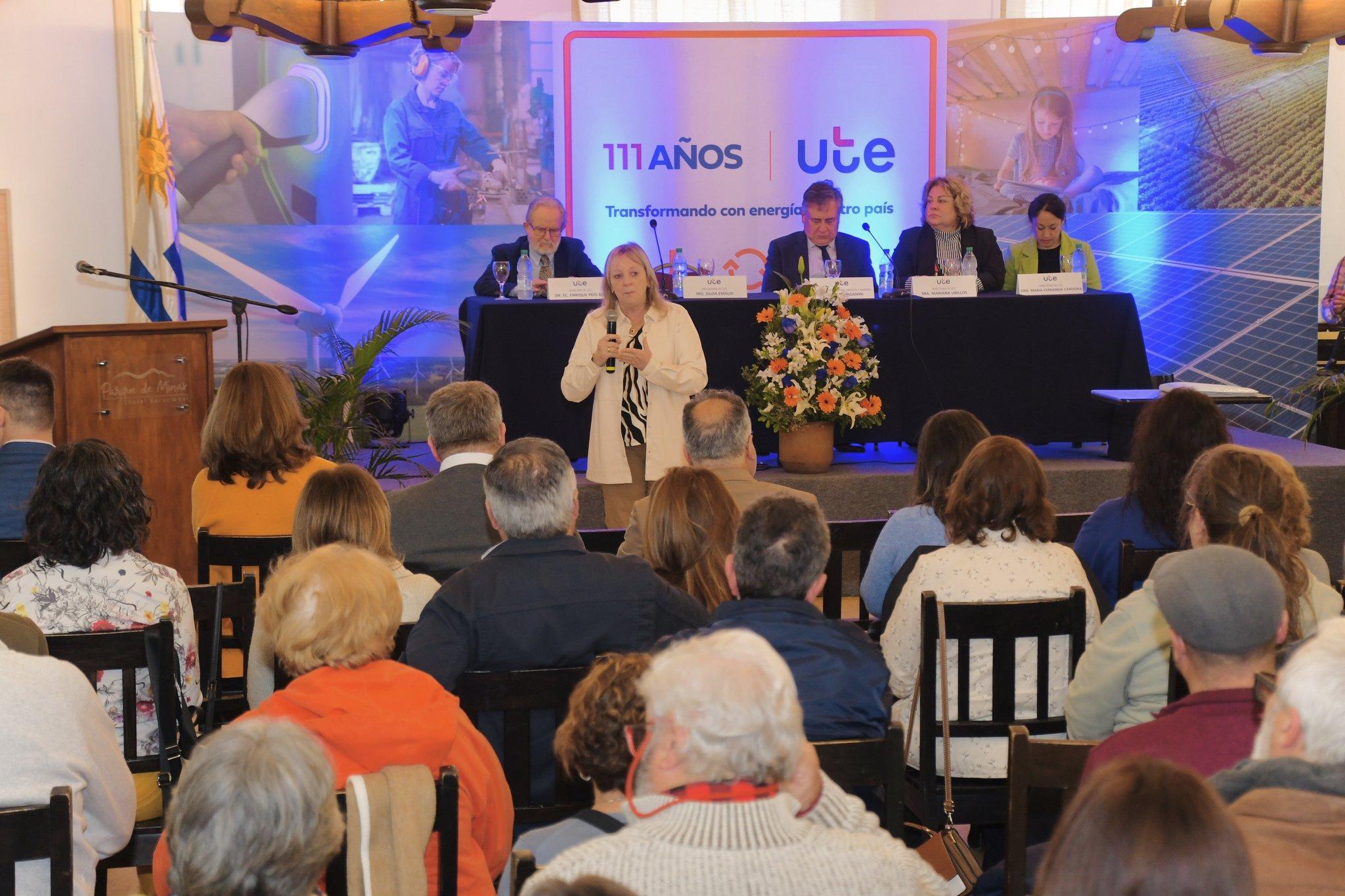 Continuaron en el Parque de Minas las actividades conmemorativas por el 111° Aniversario de UTE 