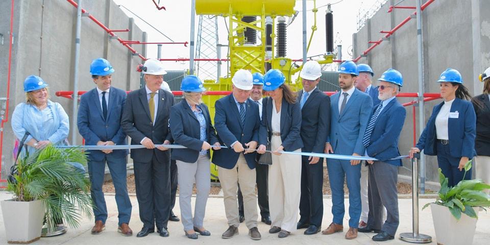 Inauguración de la obra de ampliación de la Subestación Salto Grande para el cierre del Anillo del Norte del país