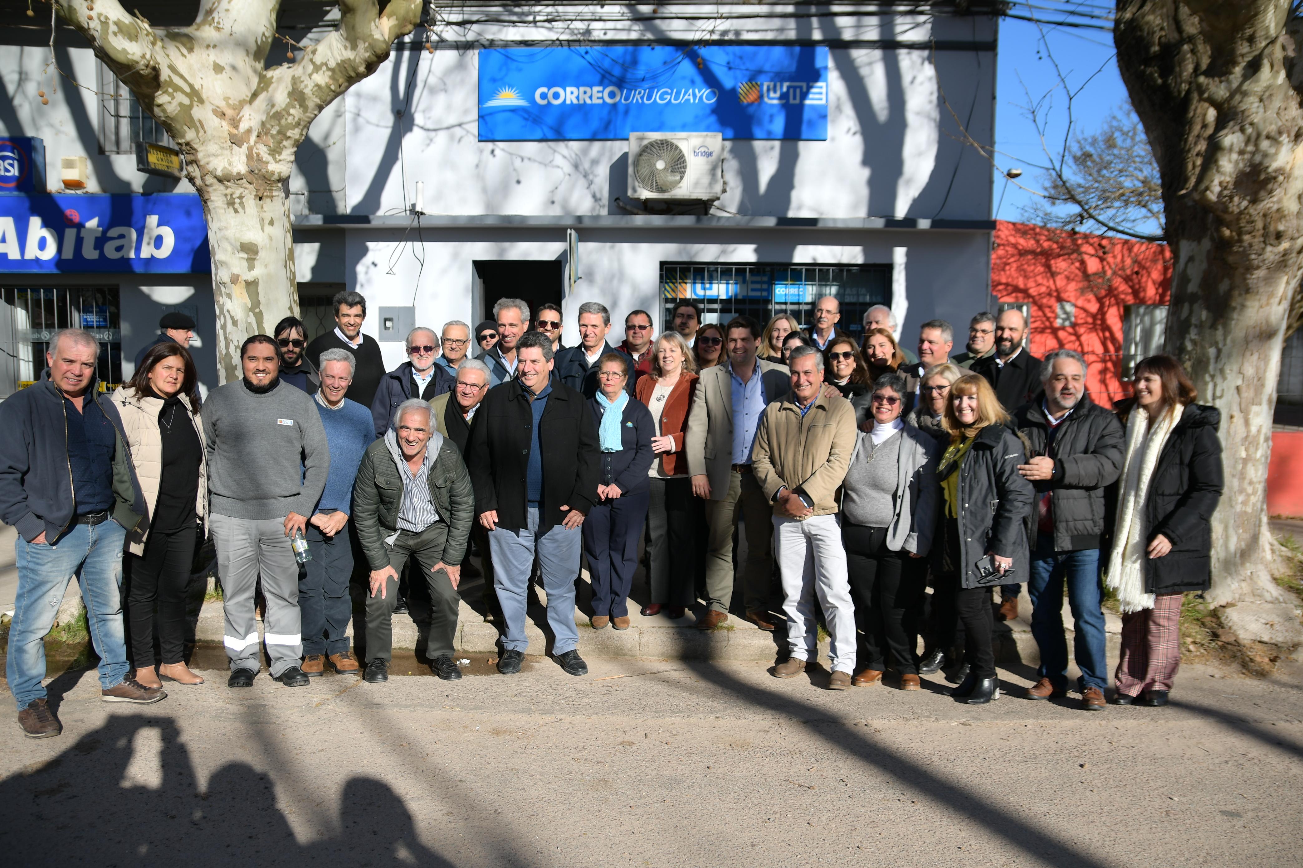 Inauguración de Puesto de TeleAtención en Ciudad del Carmen (Durazno)