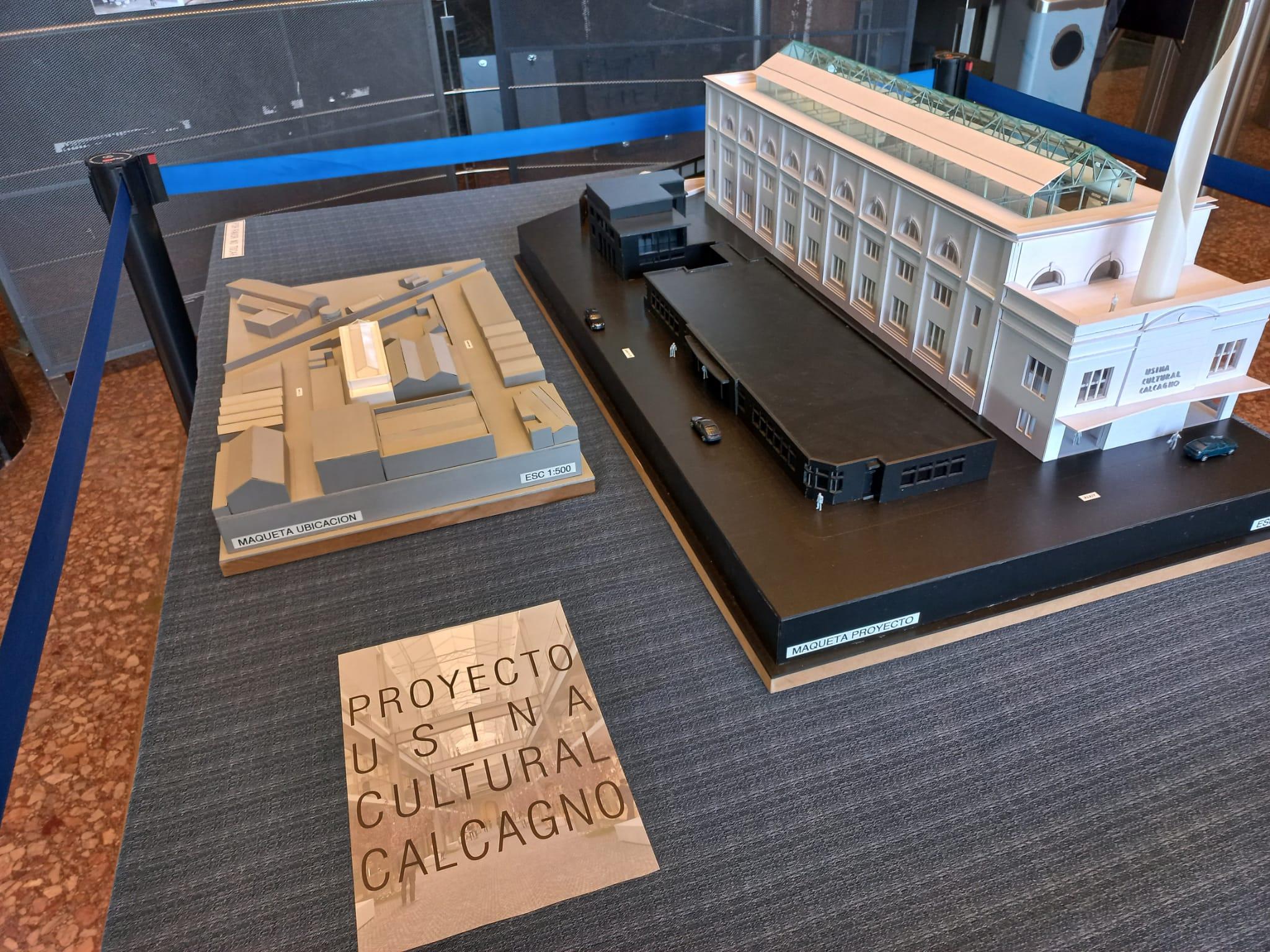 Maqueta Proyecto Usina Cultural Calcagno