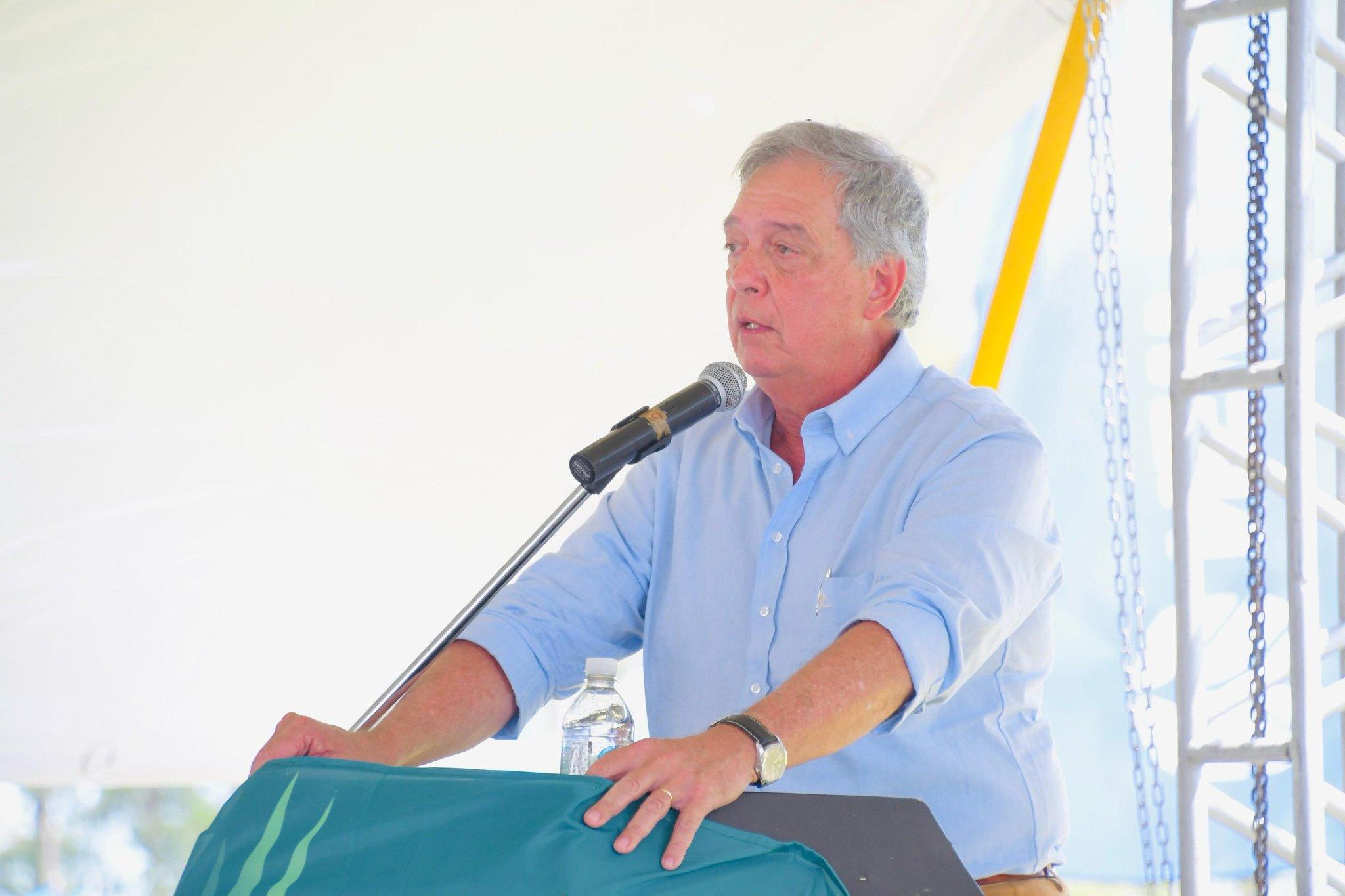 En el inicio de la 24° edición de la Cosecha del Arroz 2024, estuvo presente el Directorio de UTE en pleno acompañando al presidente de la República Luis Lacalle Pou.