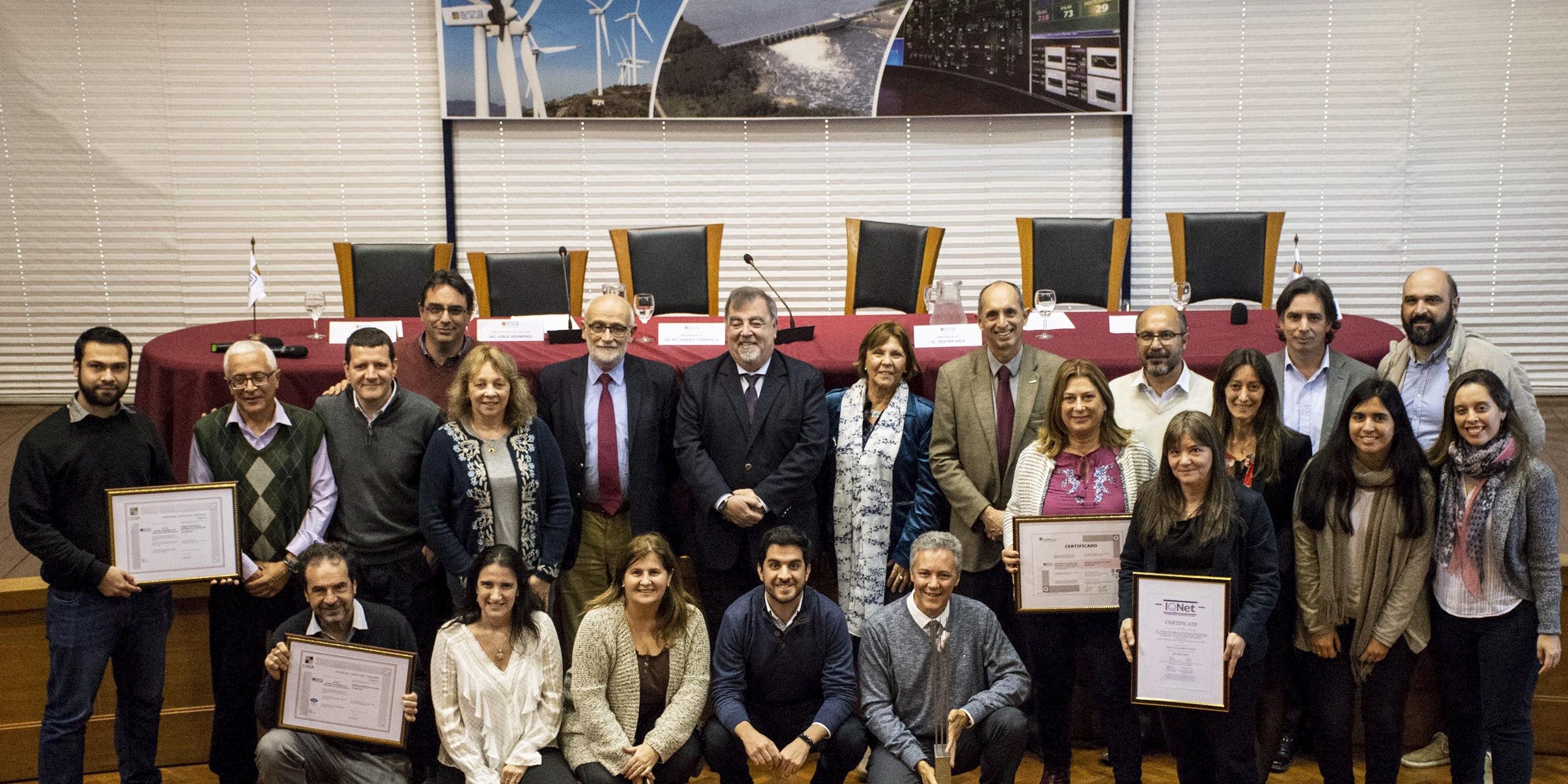 UTE obtiene otra vez Premio Nacional de Calidad