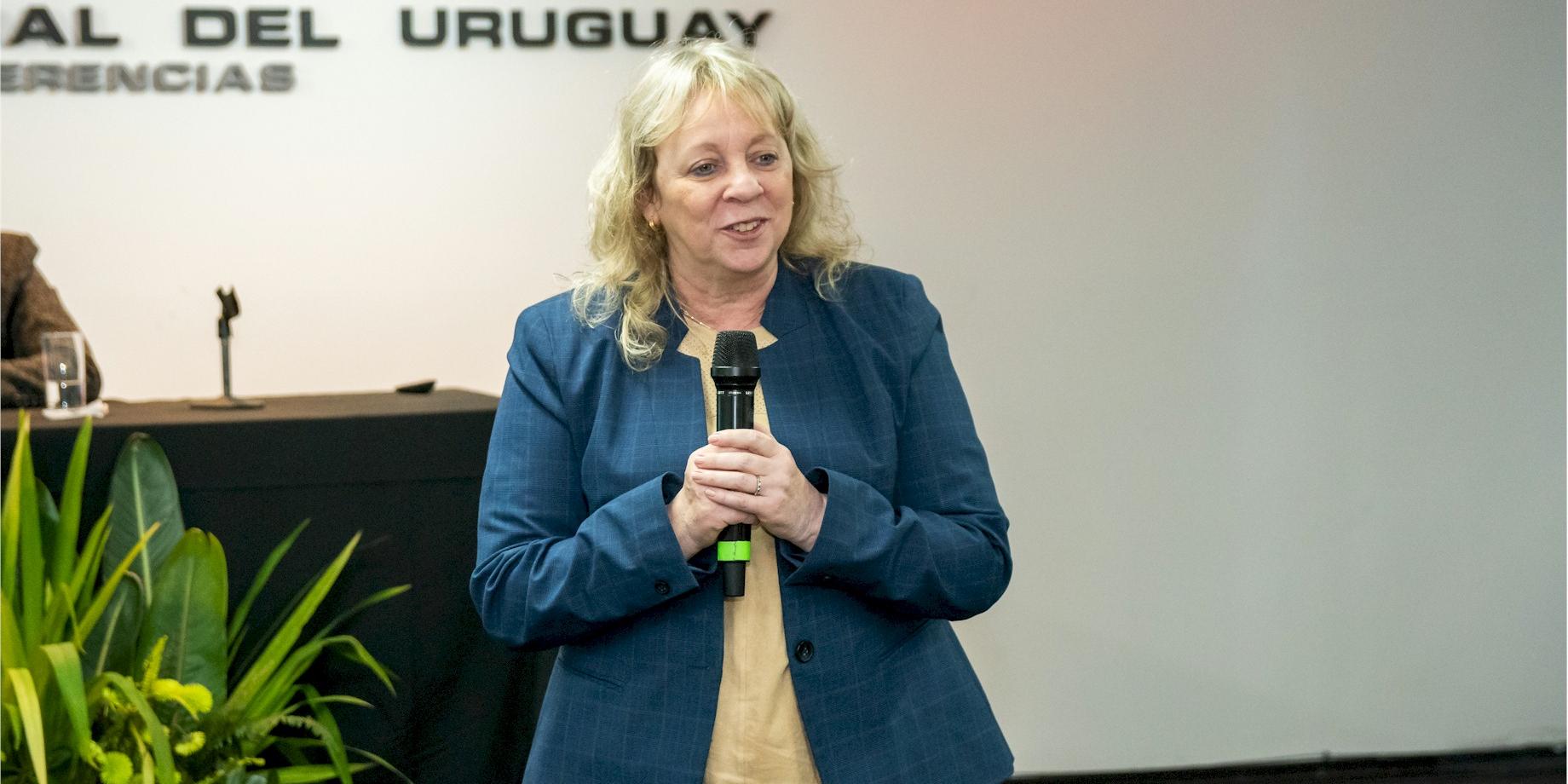 Presidenta de UTE Silvia Emaldi