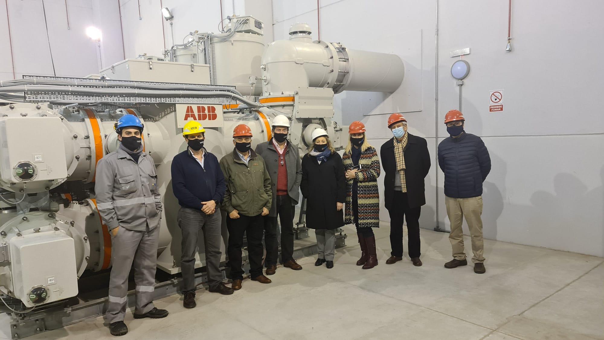 Visita a la Sub Estación Punta del Este 150 kV