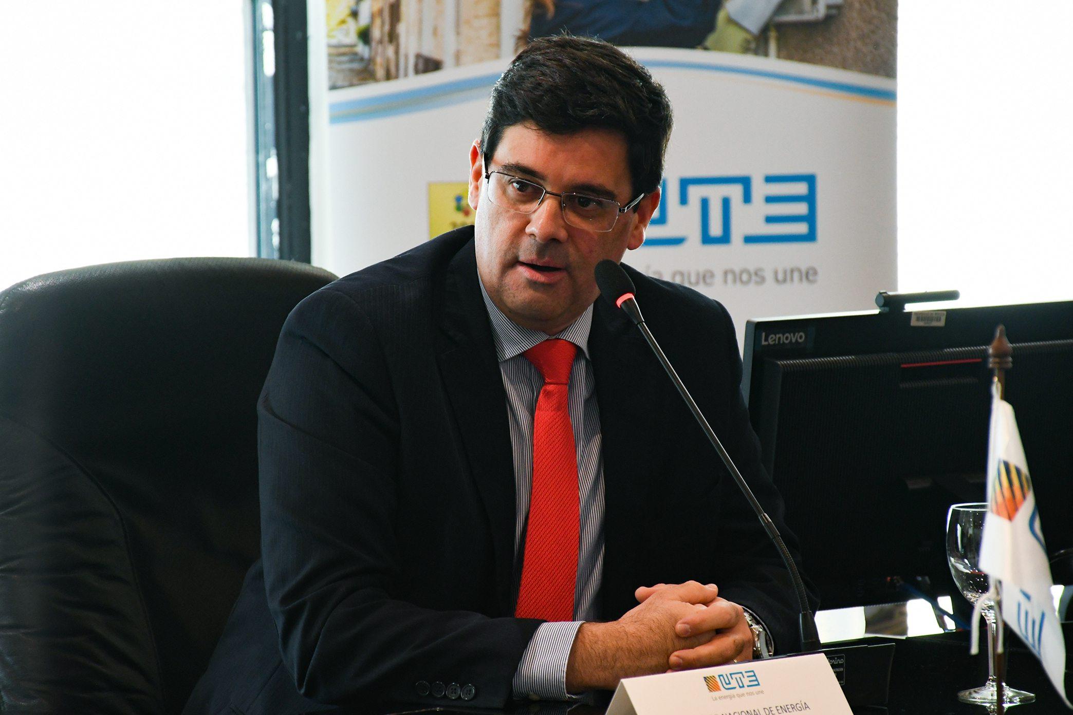 Director Nacional de Energía Fitzgerald Cantero 