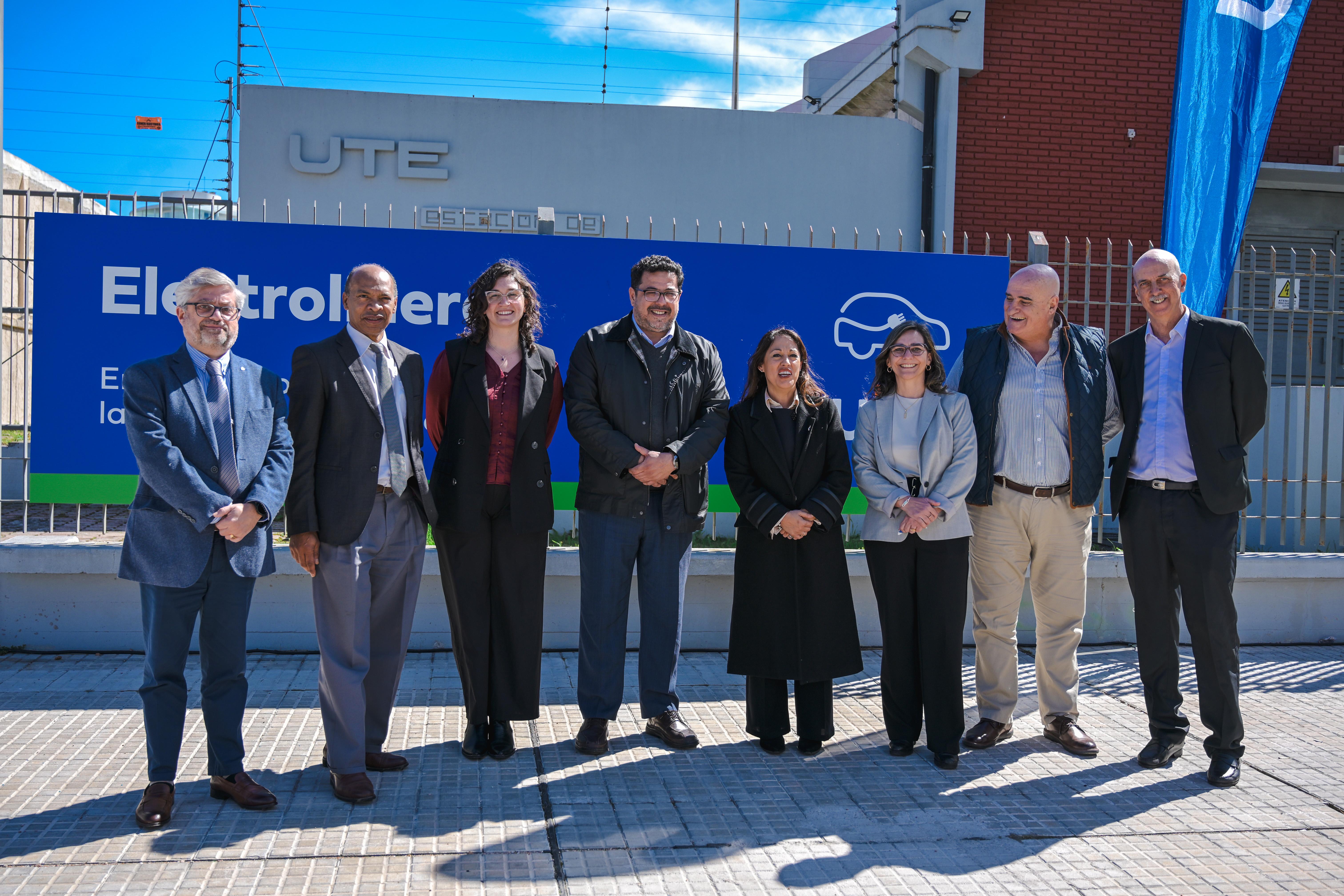 UTE inauguró Electrolinera en Malvín y amplía su red de carga pública para una movilidad sostenible