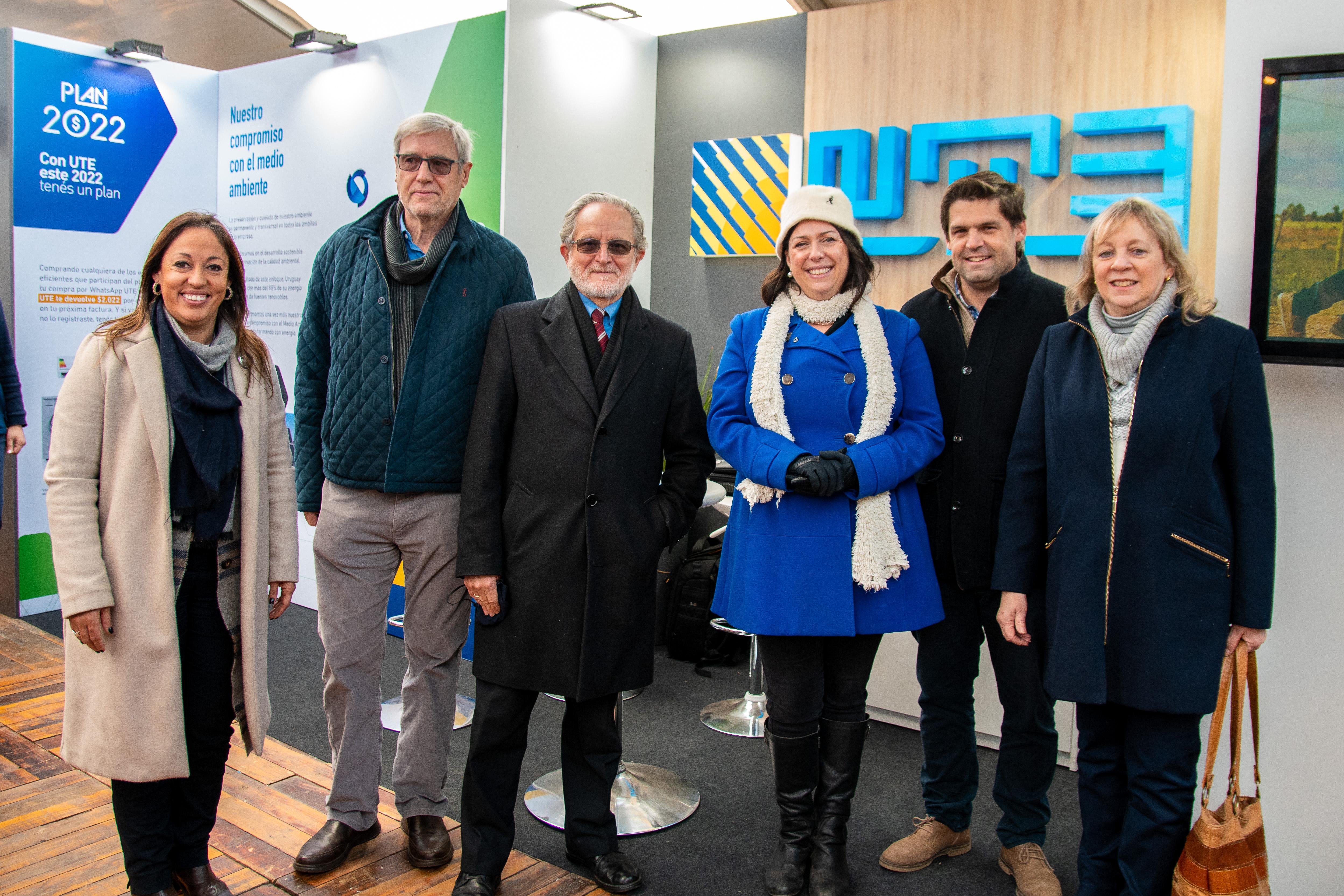 Directores de UTE en la Expo Sostenible