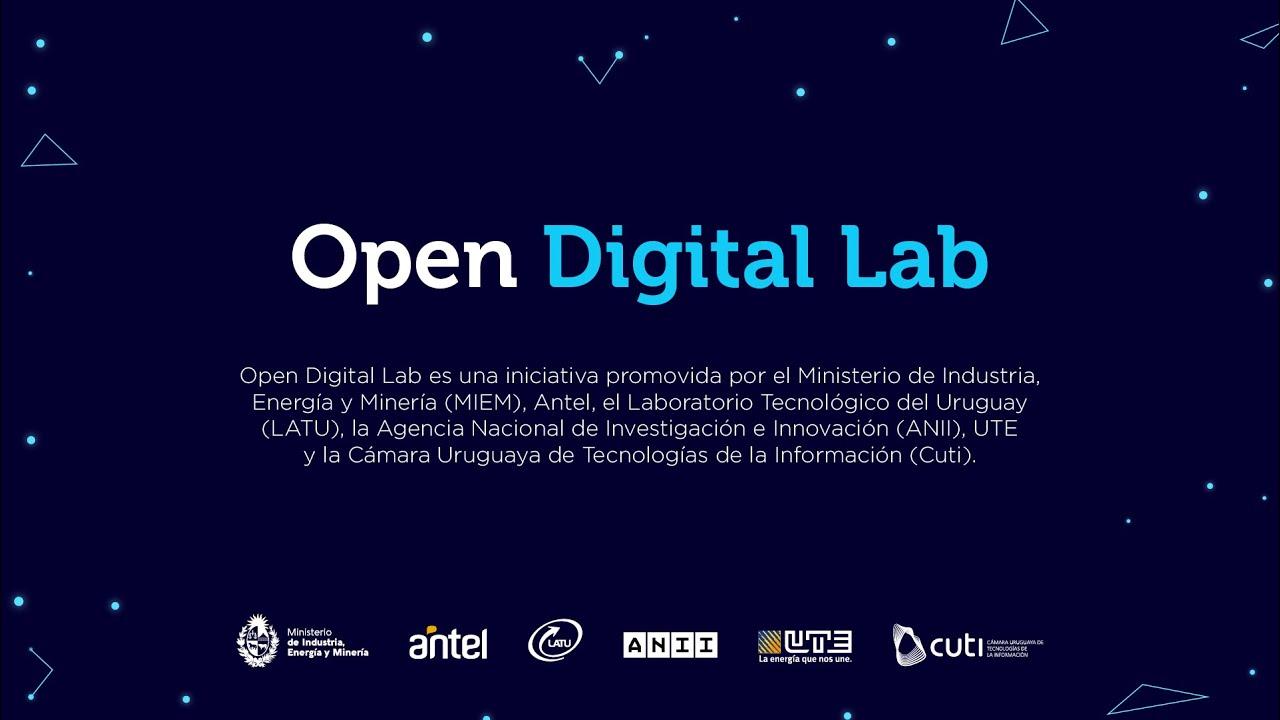 El Open Digital Lab es una creación del MIEM, LATU, ANTEL, ANII, CUTI y UTE