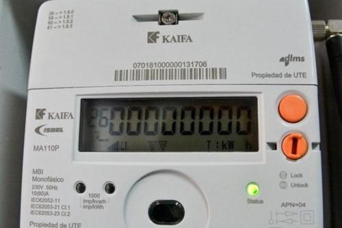  Medidor Inteligente de consumo de energía eléctrica