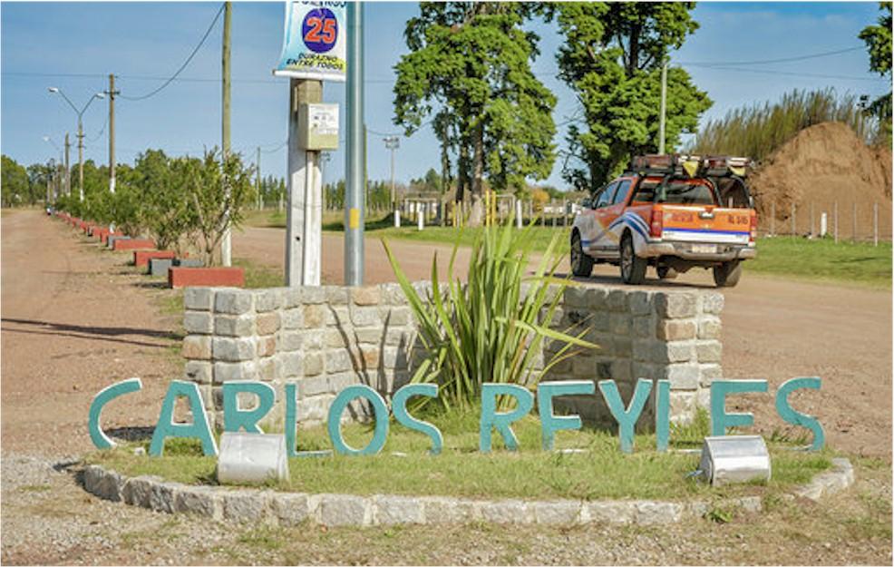 Localidad de Carlos Reyles donde se realizó el acto de inauguración