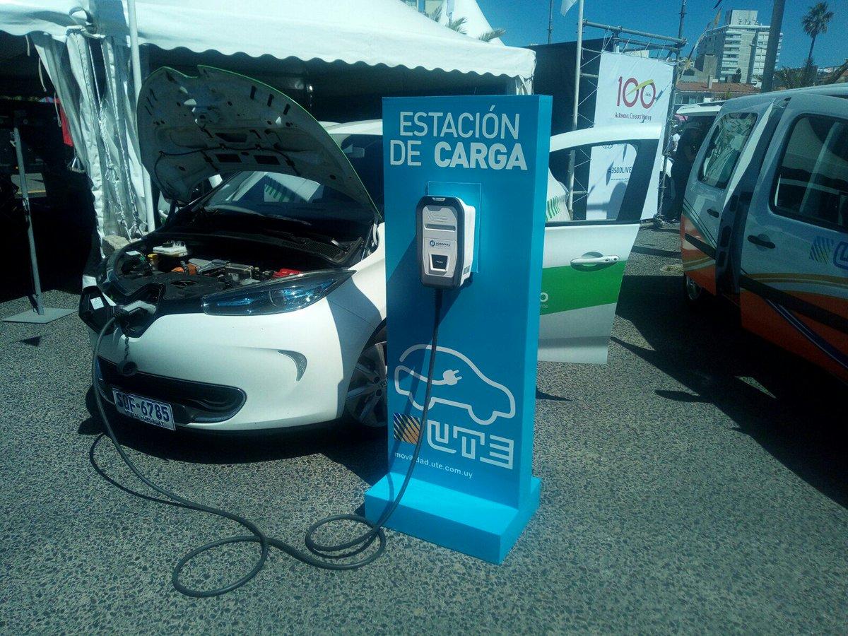 Estación de carga de autos eléctricos