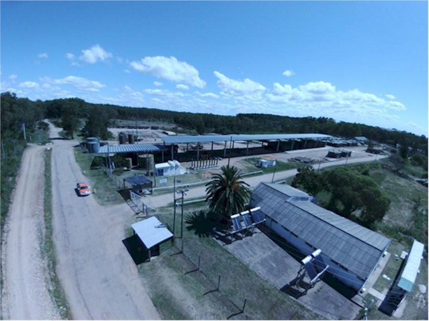 Vista aérea de la Planta