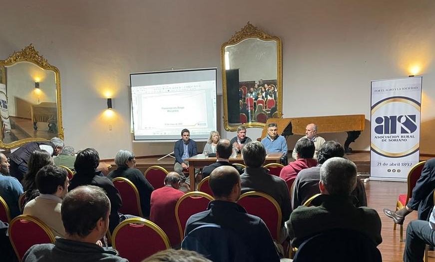 UTE y OPP lanzaron plan piloto dirigido a productores regantes de Soriano y Río Negro.