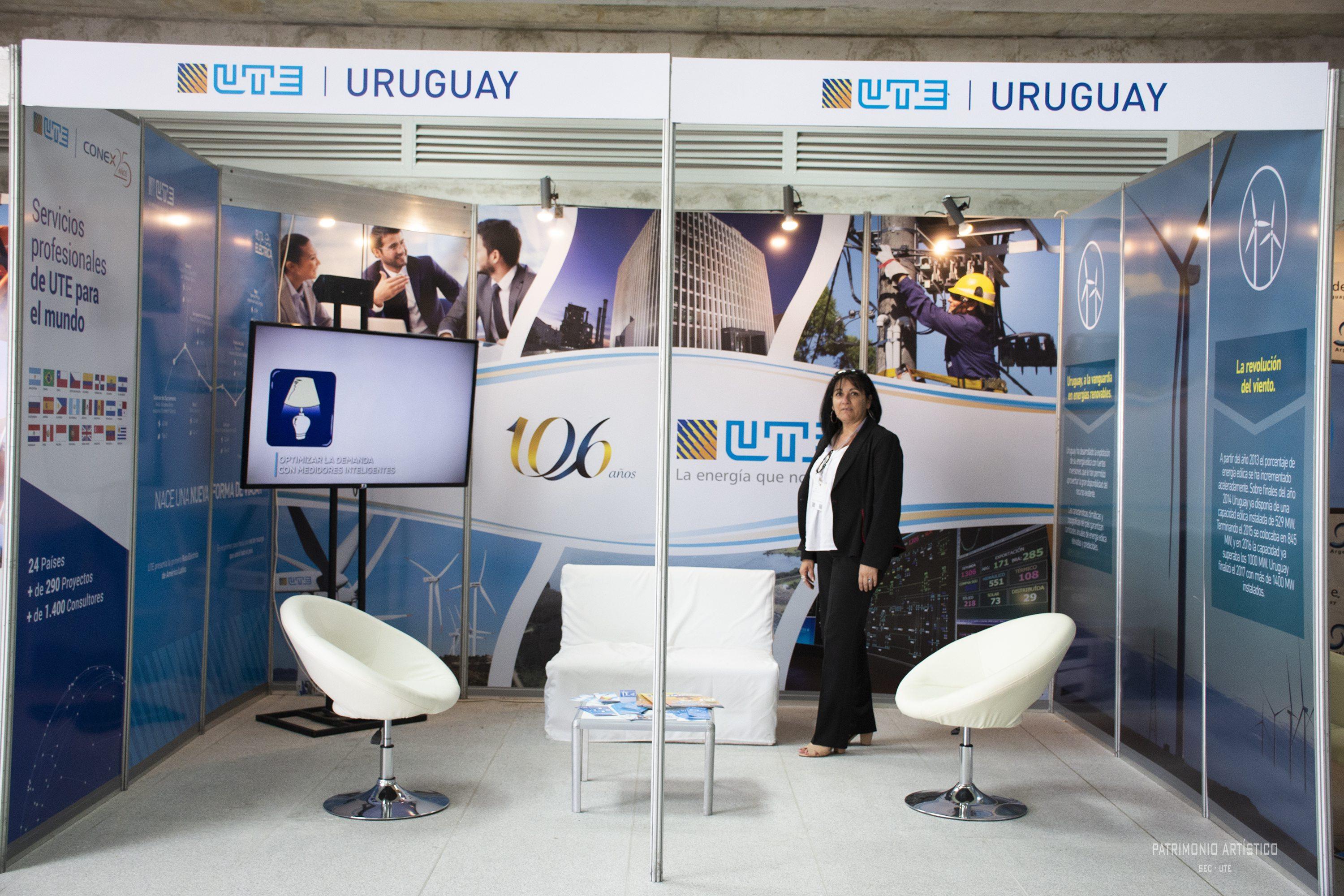 Stand de UTE en la III Semana de la Energía